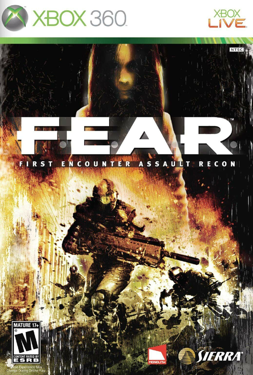 FEAR Platnium Hits- Xbox 360 北米版 Xbox 360 Xbox360 海外版ソフト
