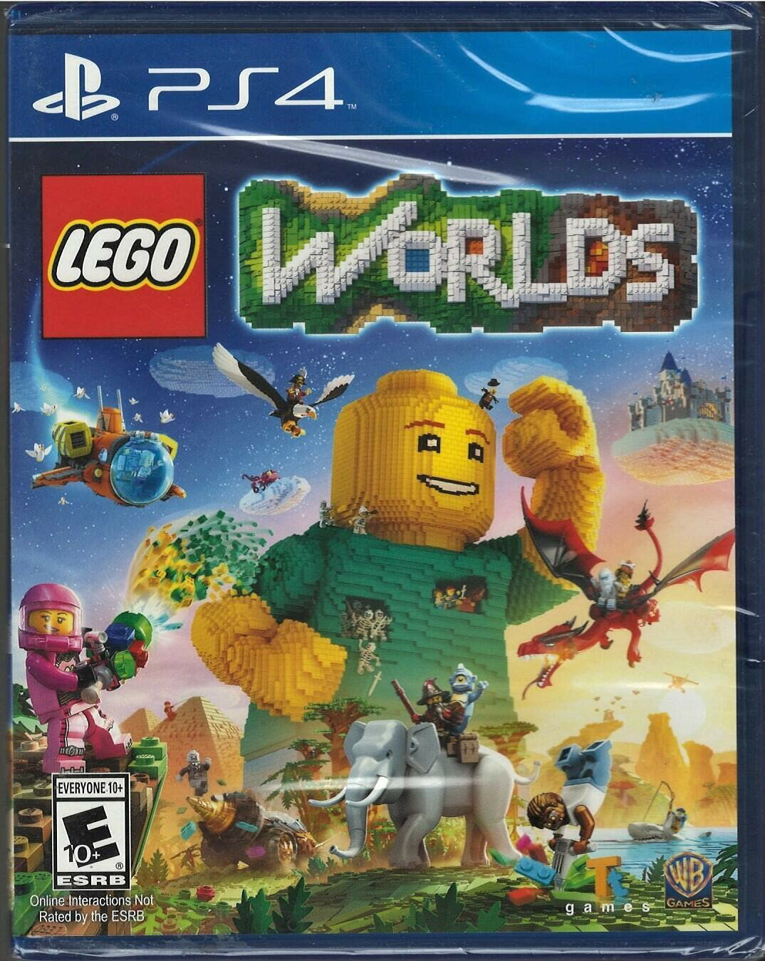 LEGO Worlds PS4 (Brand New Factory Sealed US Version) PlayStation 4, PlayStation 北米版 PS4 プレイステーション4 海外版ソフト