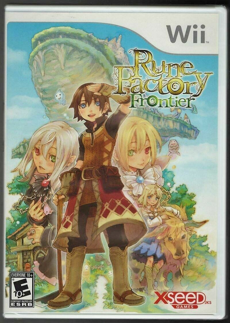 Rune Factory: Frontier - Nintendo Wii 北米版 Wii Wii 海外版ソフト