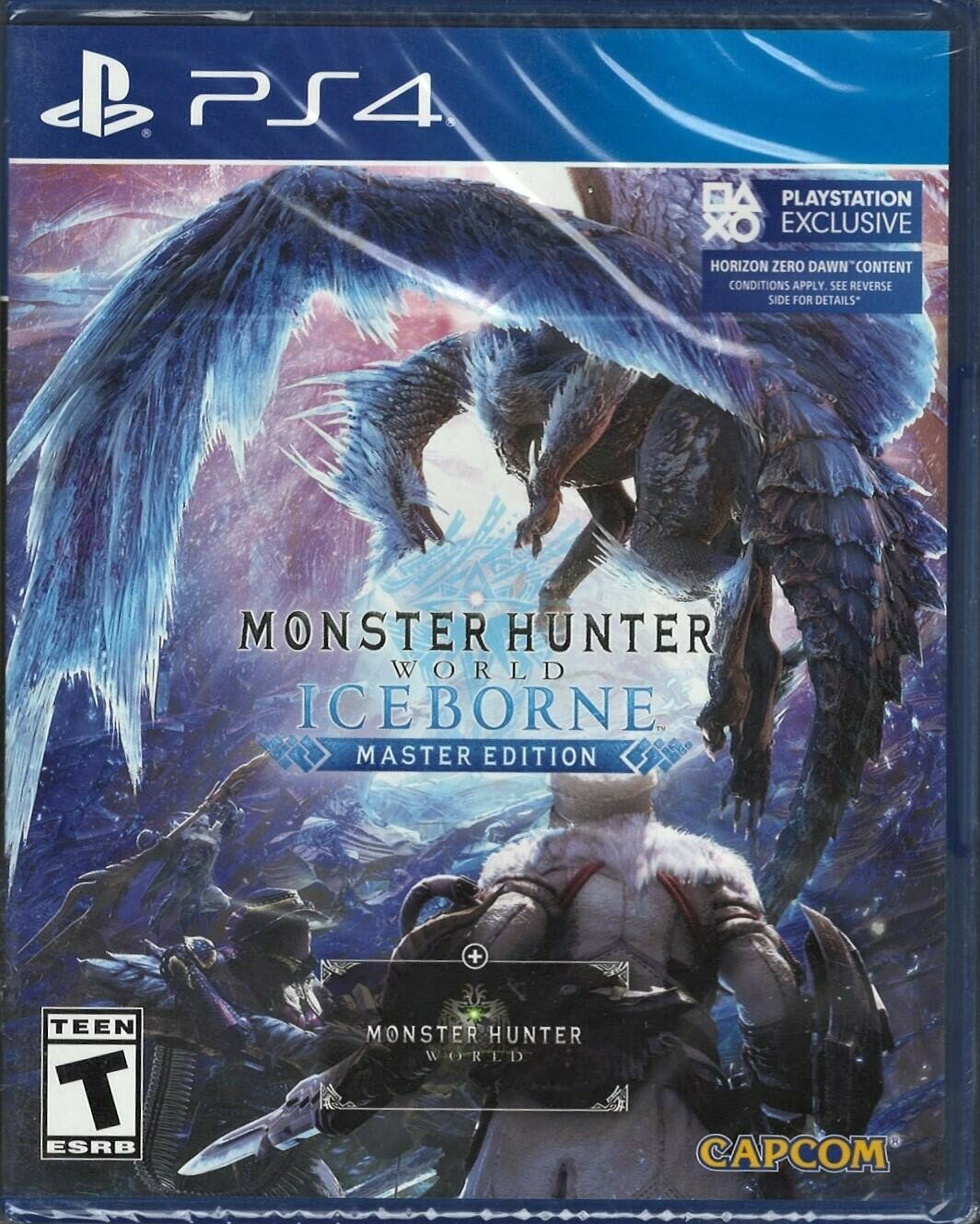 Monster Hunter World: Iceborne Master Edition PS4 (Brand New Factory Sealed US V 北米版 PS4 プレイステーション4 海外版ソフト