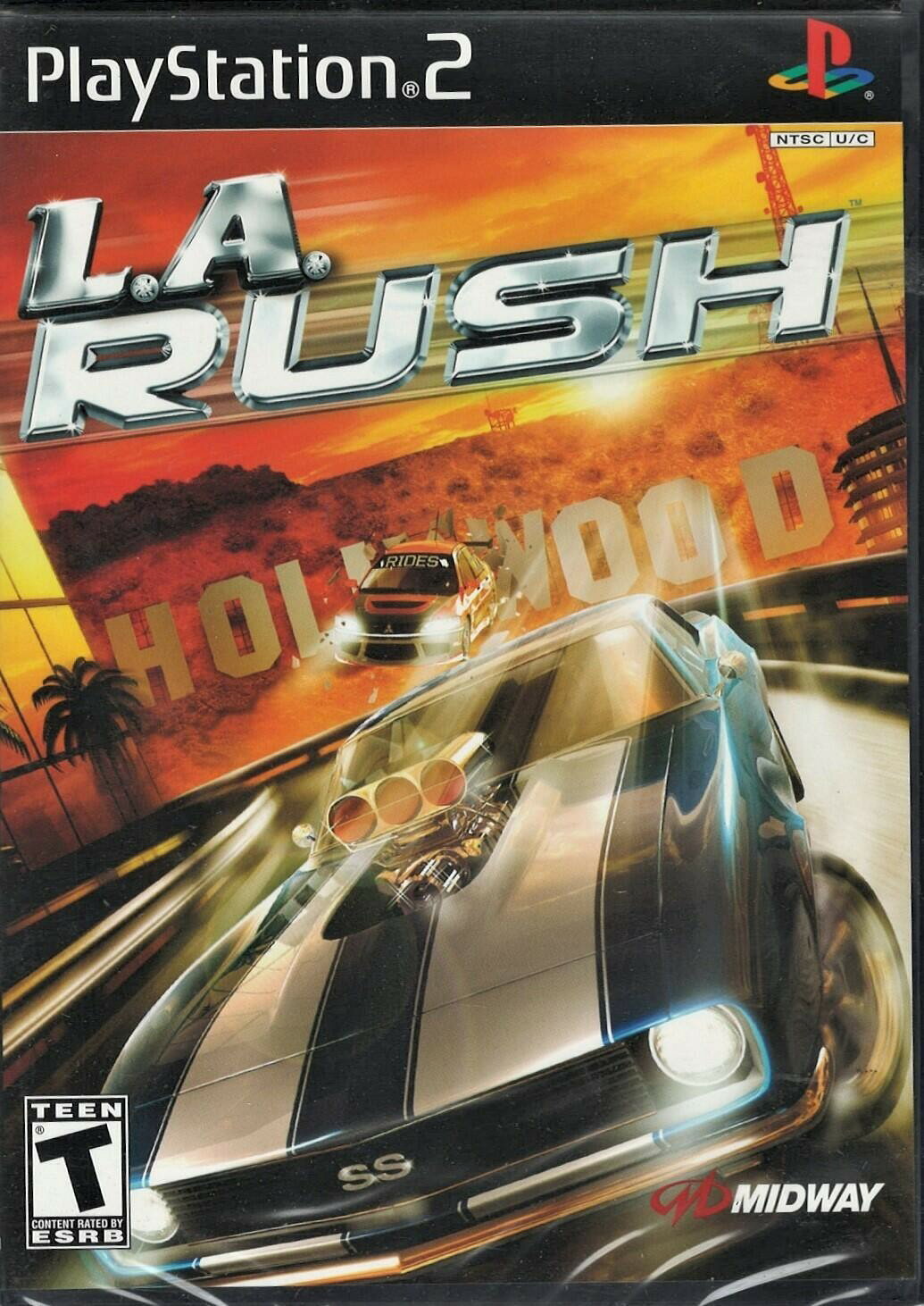 PRODUCT DETAILS 【商品情報】・商品名：LA Rush - PlayStation 2・対応機種：プレイステーション2（PS2）・仕様：北米版（NTSC-U/C）・言語：英語【コンディション】・新品未開封の海外直輸入品です。・パッケージに輸送によるスレ・小傷がある場合があります。 ■ 北米版ゲームについてのご注意（必ずお読みください） 【北米版 ゲームについてのご注意】こちらの商品は、海外仕様のゲームソフトです。・プレイステーション2（PS2）は本体にリージョン制限があるため、日本国内の本体では通常そのままプレイすることはできません。・北米版の本体など、ソフトに対応した本体が必要です。・ゲーム内の表示および音声は、基本的に英語などの外国語です。日本語には対応していない場合があります。・映像方式や接続するテレビ・モニターによっては、正常に表示されない場合があります。・海外版であることや、お手持ちの本体で使用できないことを理由とした返品・交換はお受けできません。 ■ ご注意 ・掲載画像は実物に近い色味になるよう調整しておりますが、ご利用の環境により差異が生じる場合があります。・複数店舗で在庫を共有しているため、ご注文後に在庫切れとなる場合がございます。・海外倉庫からのお取り寄せのため、発送までに数日〜2〜3週間程度かかる場合があります。 ■ 納期についてお届けの目安を必ずご確認ください。 ご注意 海外からの輸入品となります。海外輸送のため、外箱に軽微なスレ等がある場合がございますが、商品本体には影響ございません。 ※在庫状況は仕入先の在庫情報をもとに出来る限り正確に表示しておりますが、取寄せ商品のため、タイミングによりご注文後に欠品・キャンセルとなる場合がございます。
