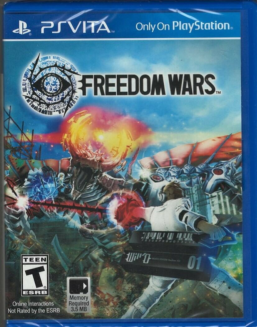 Freedom Wars PSV (Brand New Factory Sealed US Version) PlayStation Vita, playsta 北米版 PS Vita PSVita 海外版ソフト