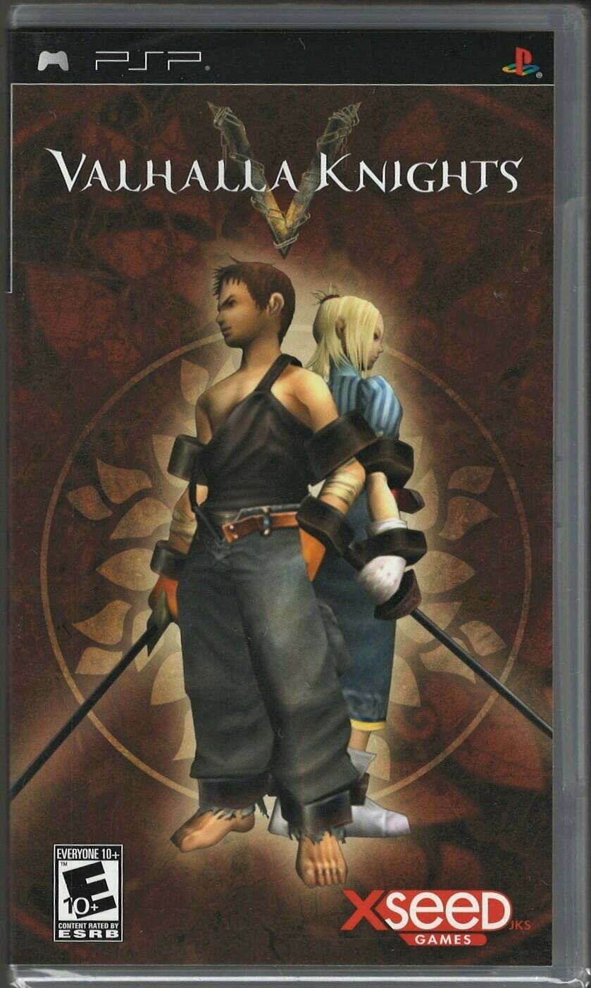 Valhalla Knights - PlayStation Portable 北米版 PSP PSP 海外版ソフト