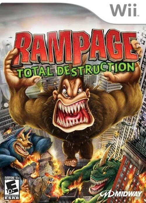 Rampage: Total Destruction - Nintendo Wii 北米版 Wii Wii 海外版ソフト