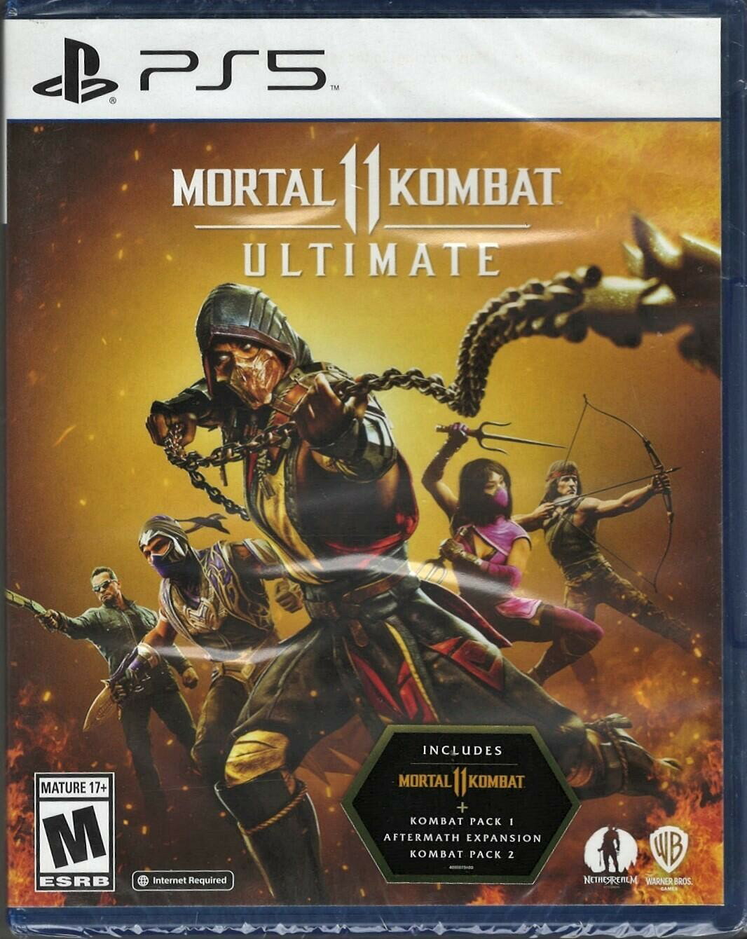 Mortal Kombat 11 Ultimate - PlayStation 5 北米版 PS5 プレイステーション5 海外版ソフト