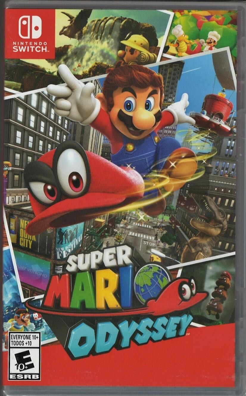 Super Mario Odyssey - Nintendo Switch 北米版 Switch ニンテンドースイッチ 海外版ソフト