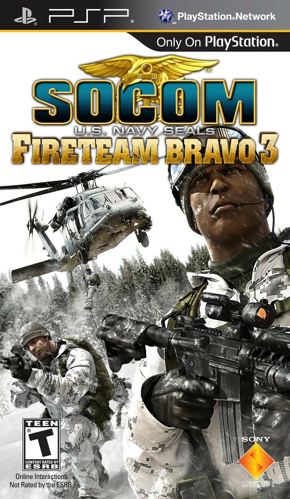 SOCOM US Navy SEALs: Fireteam Bravo 3 - PlayStation Portable 北米版 PSP PSP 海外版ソフト