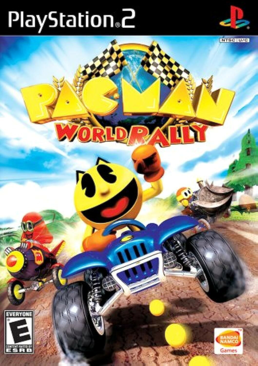 Pac-Man World Rally - PlayStation 2 北米版 PS2 プレイステーション2 海外版ソフト
