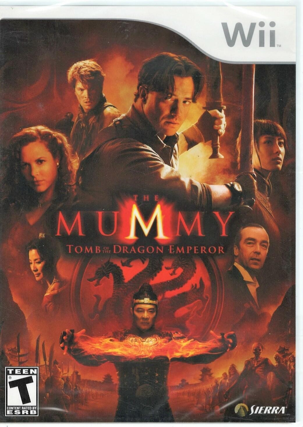 Mummy: Tomb Of Dragon Emperor WII (Brand New Factory Sealed US Version) Nintendo 北米版 Wii Wii 海外版ソフト