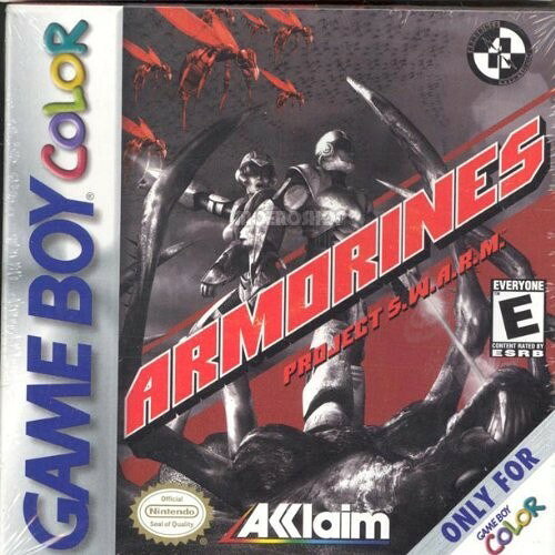 PRODUCT DETAILS 【商品情報】・商品名：Armorines: Project Swarm - Game Boy Color・対応機種：ゲームボーイカラー（GBC）・仕様：北米版（NTSC-U/C）・言語：英語【コンディション】・新品未開封の海外直輸入品です。・パッケージに輸送によるスレ・小傷がある場合があります。 ■ 北米版ゲームについてのご注意（必ずお読みください） 【北米版 ゲームについてのご注意】こちらの商品は、北米版（海外仕様）のゲームソフトです。・ゲームボーイカラー（GBC）本体はリージョンフリーのため、日本国内の本体でもプレイいただけます。・ゲーム内の表示および音声は、基本的に英語です。日本語には対応していない場合があります。・オンライン機能・ダウンロードコンテンツ等は、アカウントの地域により利用できない場合があります。・海外版であることを理由とした返品・交換はお受けできません。 ■ ご注意 ・掲載画像は実物に近い色味になるよう調整しておりますが、ご利用の環境により差異が生じる場合があります。・複数店舗で在庫を共有しているため、ご注文後に在庫切れとなる場合がございます。・海外倉庫からのお取り寄せのため、発送までに数日〜2〜3週間程度かかる場合があります。 ■ 納期についてお届けの目安を必ずご確認ください。 ご注意 海外からの輸入品となります。海外輸送のため、外箱に軽微なスレ等がある場合がございますが、商品本体には影響ございません。 ※在庫状況は仕入先の在庫情報をもとに出来る限り正確に表示しておりますが、取寄せ商品のため、タイミングによりご注文後に欠品・キャンセルとなる場合がございます。