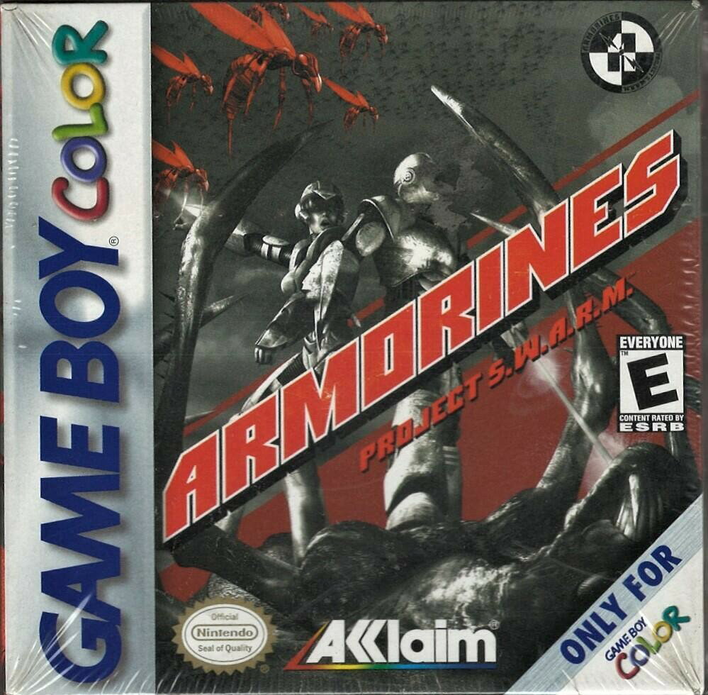 PRODUCT DETAILS 【商品情報】・商品名：Armorines: Project Swarm GBC (Brand New Factory Sealed US Version) Game Boy Colo・対応機種：ゲームボーイカラー（GBC）・仕様：北米版（NTSC-U/C）・言語：英語【コンディション】・新品未開封の海外直輸入品です。・パッケージに輸送によるスレ・小傷がある場合があります。 ■ 北米版ゲームについてのご注意（必ずお読みください） 【北米版 ゲームについてのご注意】こちらの商品は、北米版（海外仕様）のゲームソフトです。・ゲームボーイカラー（GBC）本体はリージョンフリーのため、日本国内の本体でもプレイいただけます。・ゲーム内の表示および音声は、基本的に英語です。日本語には対応していない場合があります。・オンライン機能・ダウンロードコンテンツ等は、アカウントの地域により利用できない場合があります。・海外版であることを理由とした返品・交換はお受けできません。 ■ ご注意 ・掲載画像は実物に近い色味になるよう調整しておりますが、ご利用の環境により差異が生じる場合があります。・複数店舗で在庫を共有しているため、ご注文後に在庫切れとなる場合がございます。・海外倉庫からのお取り寄せのため、発送までに数日〜2〜3週間程度かかる場合があります。 ■ 納期についてお届けの目安を必ずご確認ください。 ご注意 海外からの輸入品となります。海外輸送のため、外箱に軽微なスレ等がある場合がございますが、商品本体には影響ございません。 ※在庫状況は仕入先の在庫情報をもとに出来る限り正確に表示しておりますが、取寄せ商品のため、タイミングによりご注文後に欠品・キャンセルとなる場合がございます。
