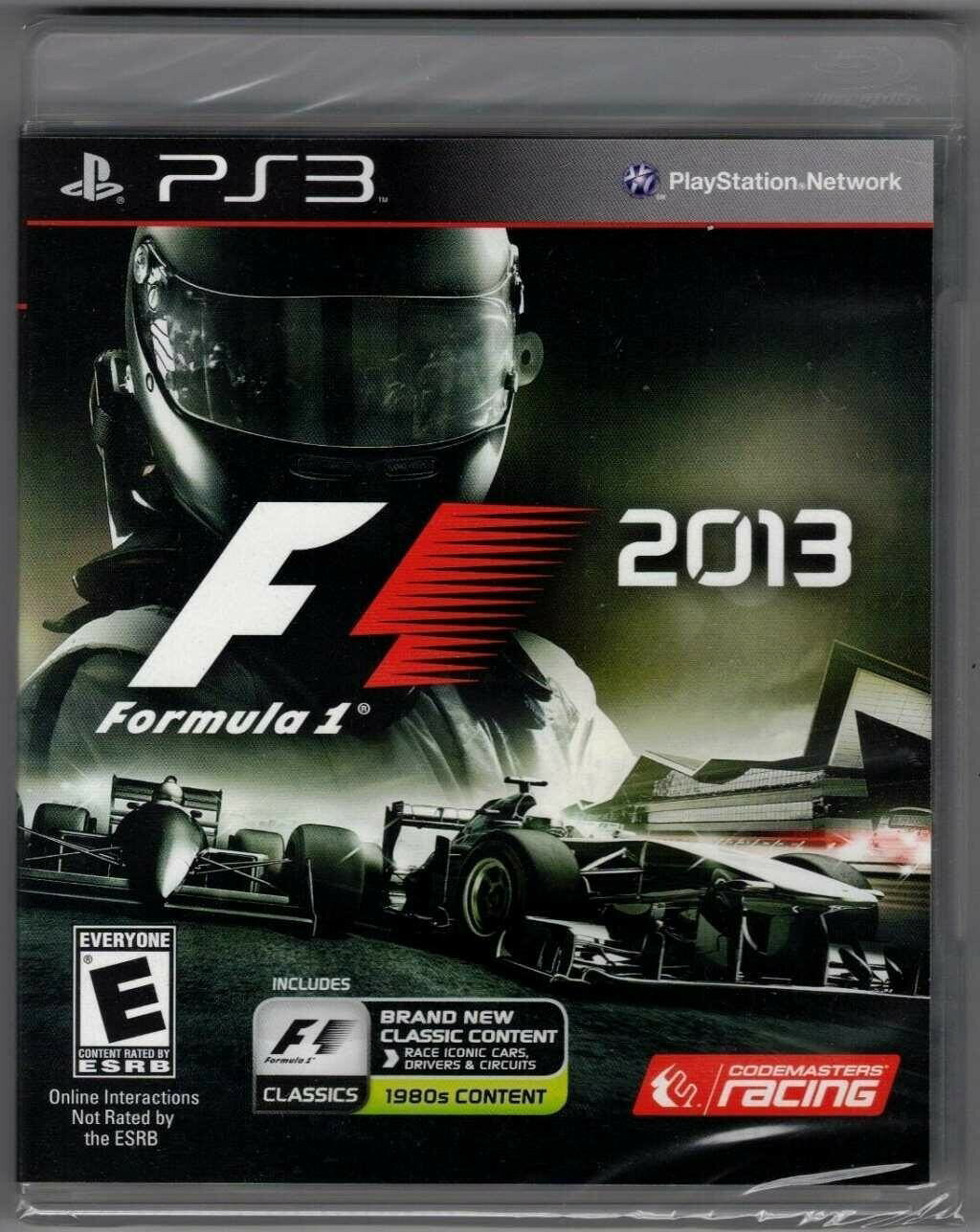F1 2013 - PlayStation 3 北米版 PS3 プレイステーション3 海外版ソフト