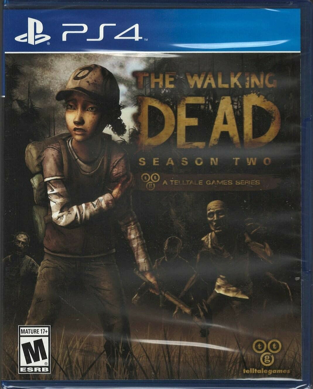 The Walking Dead: Season 2 PS4 (Brand New Factory Sealed US Version) PlayStation 北米版 PS4 プレイステーション4 海外版ソフト
