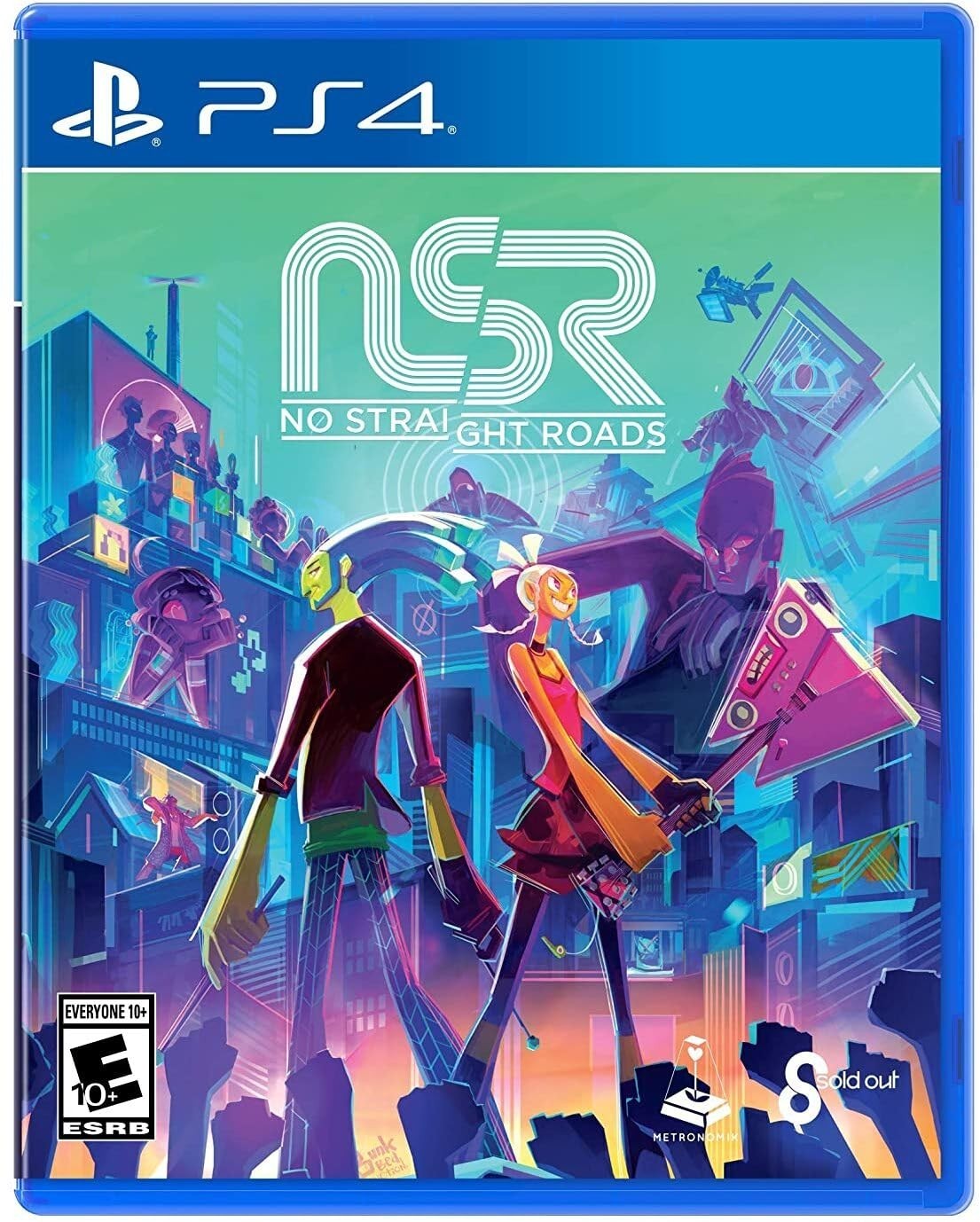 No Straight Roads - PlayStation 4 北米版 PS4 プレイステーション4 海外版ソフト