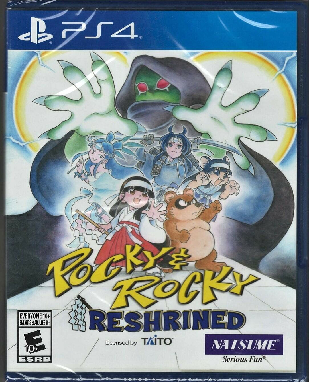 PRODUCT DETAILS 【商品情報】・商品名：Pocky & Rocky Reshrined PS4 (Brand New Factory Sealed US Version) PlayStation 4・対応機種：プレイステーション4（PS4）・仕様：北米版（NTSC-U/C）・言語：英語【コンディション】・新品未開封の海外直輸入品です。・パッケージに輸送によるスレ・小傷がある場合があります。 ■ 北米版ゲームについてのご注意（必ずお読みください） 【北米版 ゲームについてのご注意】こちらの商品は、北米版（海外仕様）のゲームソフトです。・プレイステーション4（PS4）本体はリージョンフリーのため、日本国内の本体でもプレイいただけます。・ゲーム内の表示および音声は、基本的に英語です。日本語には対応していない場合があります。・オンライン機能・ダウンロードコンテンツ等は、アカウントの地域により利用できない場合があります。・海外版であることを理由とした返品・交換はお受けできません。 ■ ご注意 ・掲載画像は実物に近い色味になるよう調整しておりますが、ご利用の環境により差異が生じる場合があります。・複数店舗で在庫を共有しているため、ご注文後に在庫切れとなる場合がございます。・海外倉庫からのお取り寄せのため、発送までに数日〜2〜3週間程度かかる場合があります。 ■ 納期についてお届けの目安を必ずご確認ください。 ご注意 海外からの輸入品となります。海外輸送のため、外箱に軽微なスレ等がある場合がございますが、商品本体には影響ございません。 ※在庫状況は仕入先の在庫情報をもとに出来る限り正確に表示しておりますが、取寄せ商品のため、タイミングによりご注文後に欠品・キャンセルとなる場合がございます。