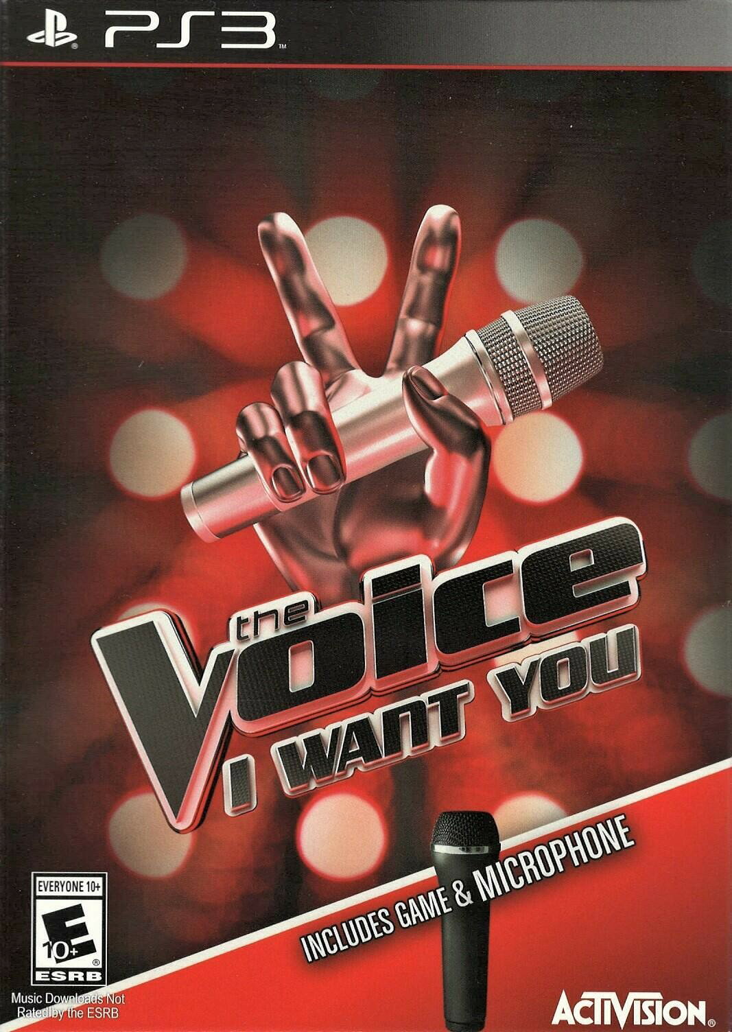 The Voice w/Microphone PS3 (Brand New Factory Sealed US Version) PlayStation 3, 北米版 PS3 プレイステーション3 海外版ソフト
