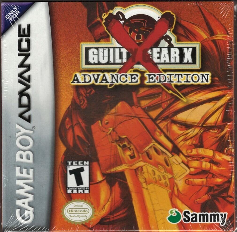 Guilty Gear X Advanced Edition - GameBoy Advance 北米版 GBA ゲームボーイアドバンス 海外版ソフト