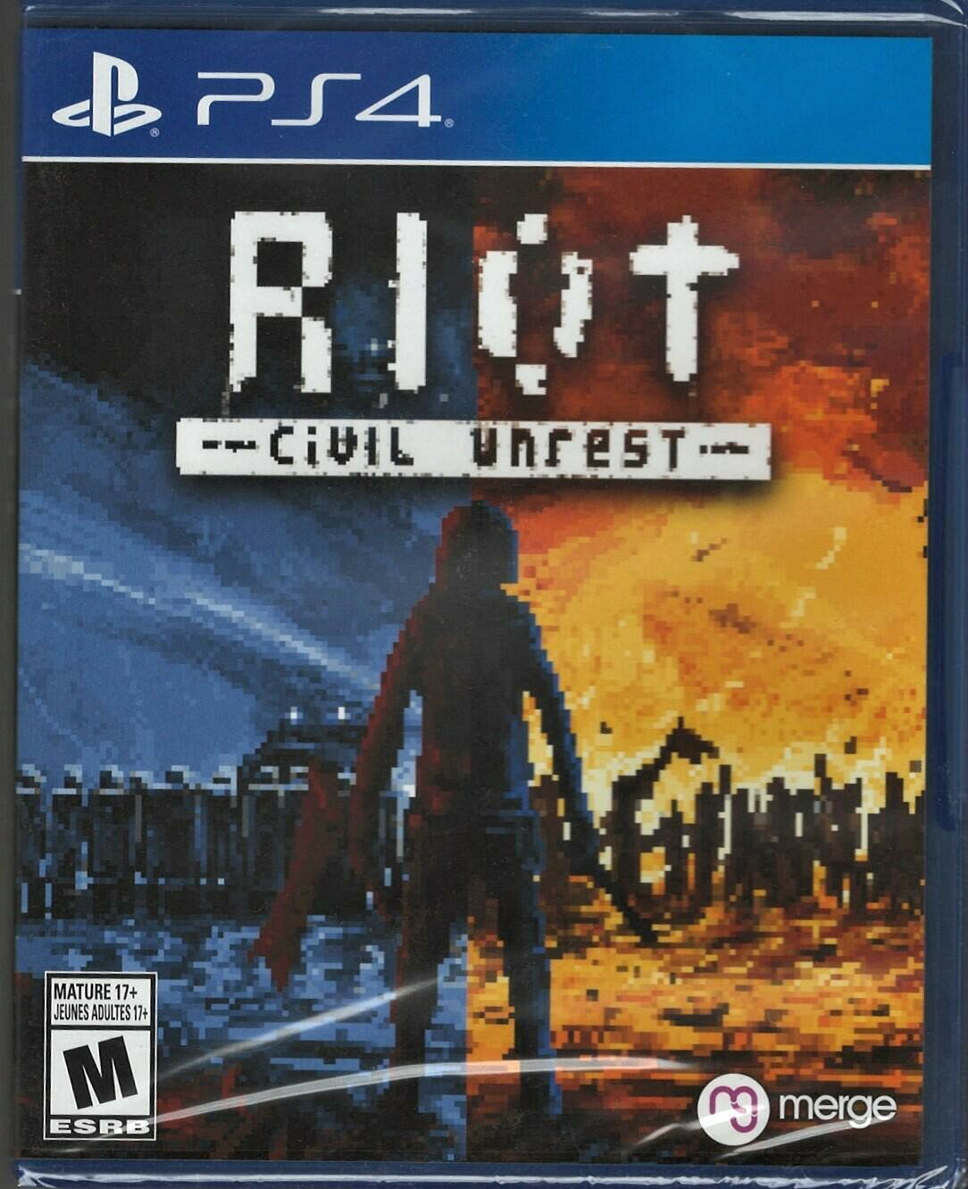 Riot: Civil Unrest PS4 (Brand New Factory Sealed US Version) PlayStation 4,PlayS 北米版 PS4 プレイステーション4 海外版ソフト