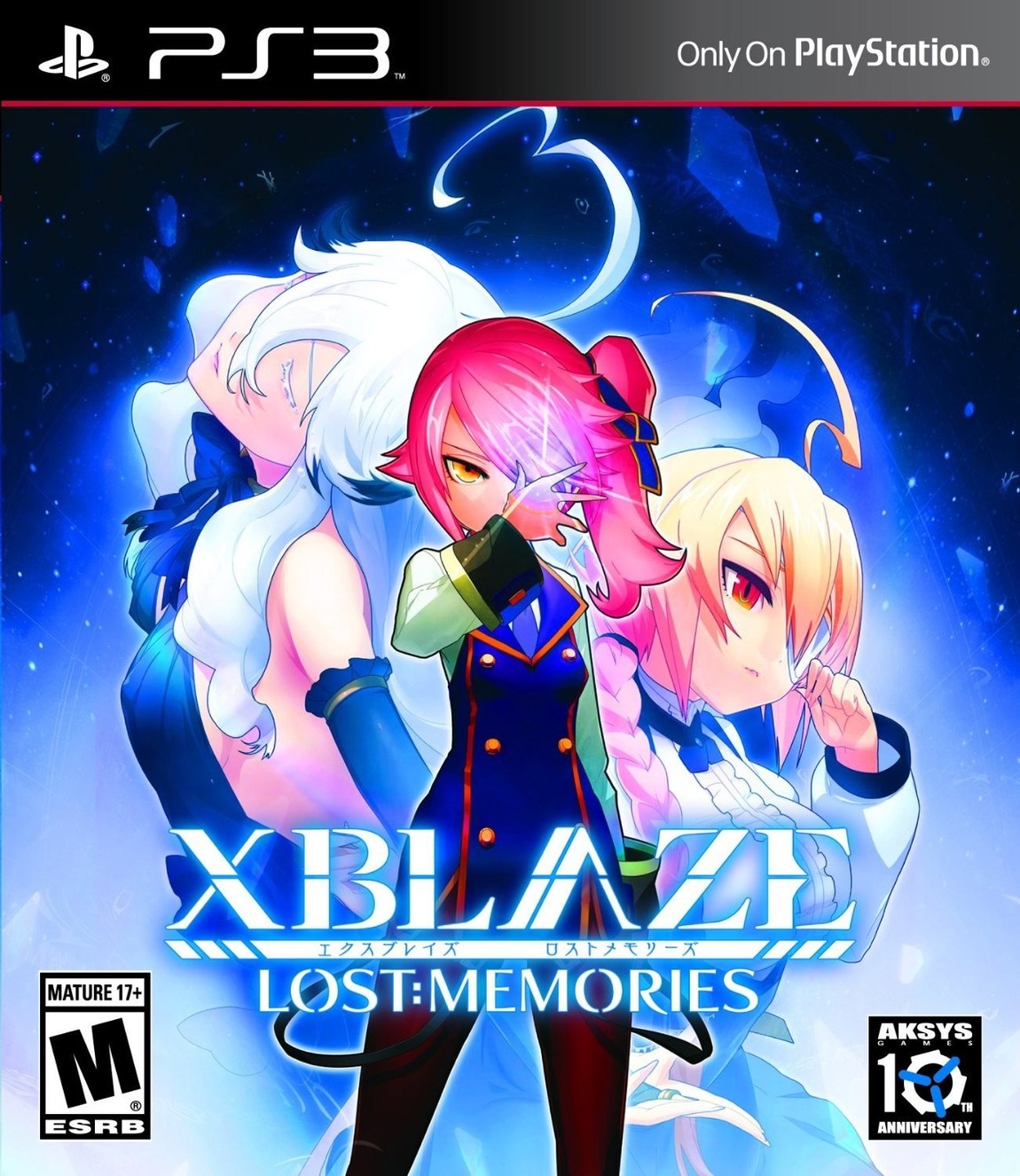 Xblaze Lost: Memories - PlayStation 3 北米版 PS3 プレイステーション3 海外版ソフト