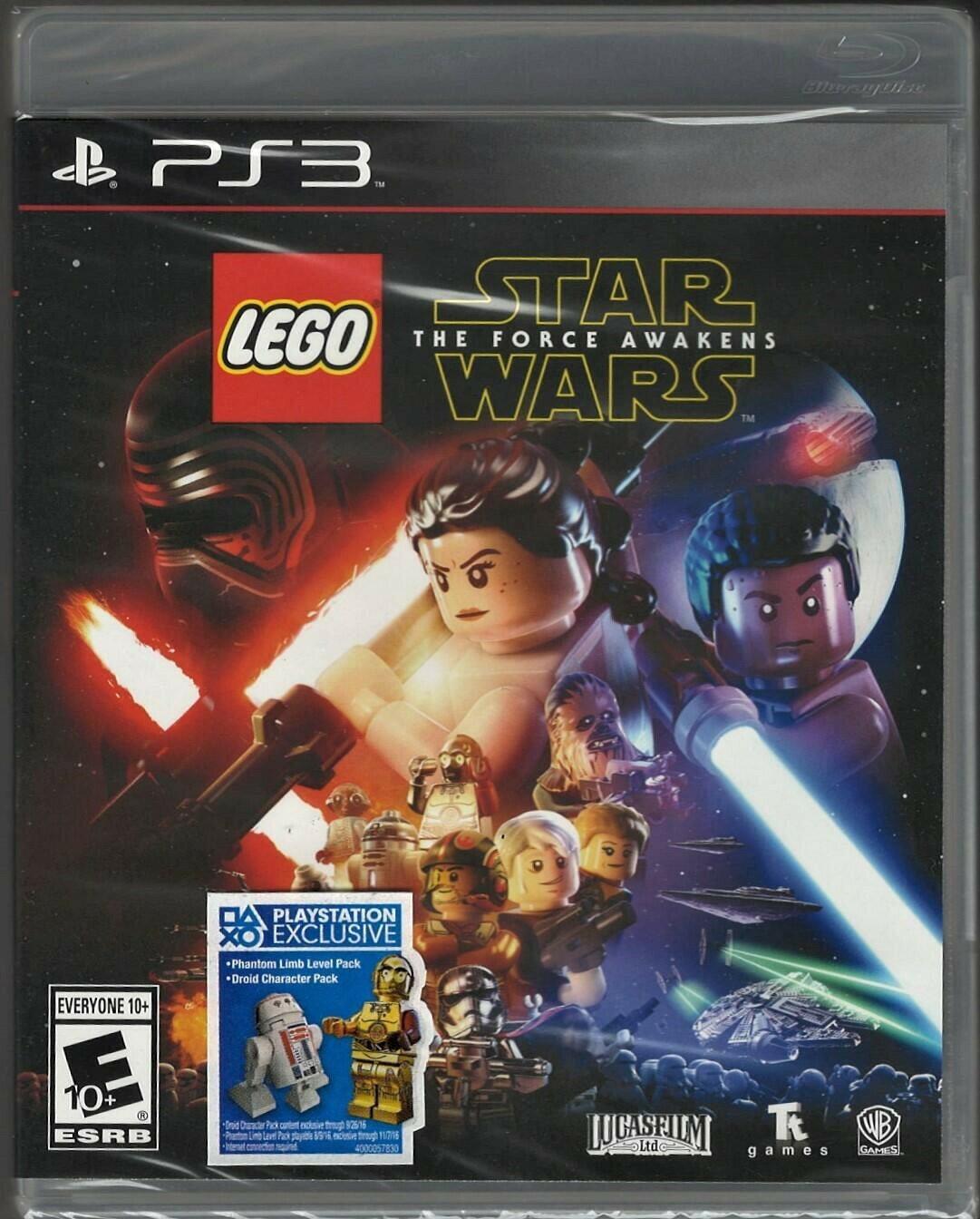LEGO Star Wars: The Force Awakens PS3 (Brand New Factory Sealed US Version) Play 北米版 PS3 プレイステーション3 海外版ソフト