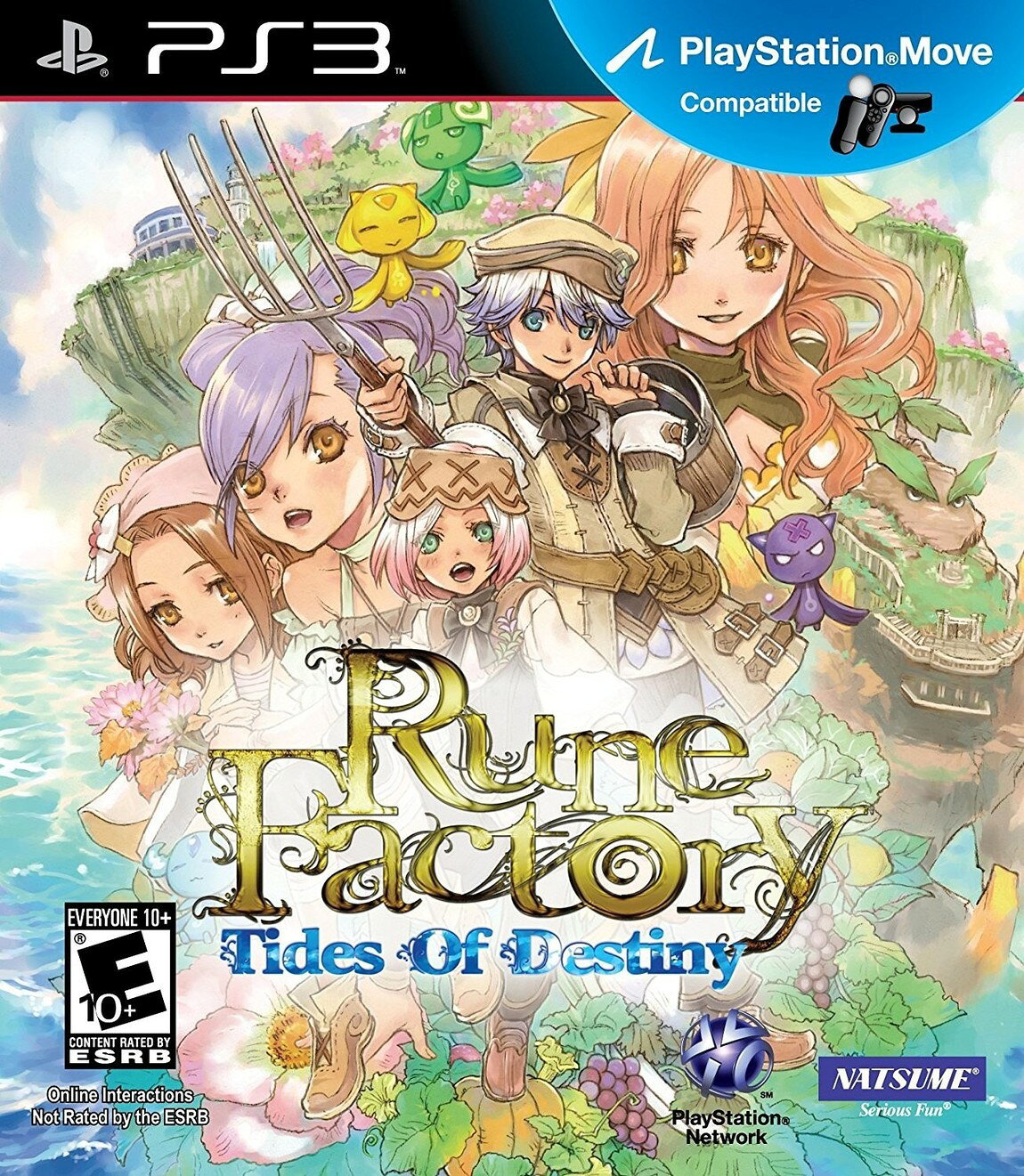 Rune Factory: Tides of Destiny - PlayStation 3 北米版 PS3 プレイステーション3 海外版ソフト