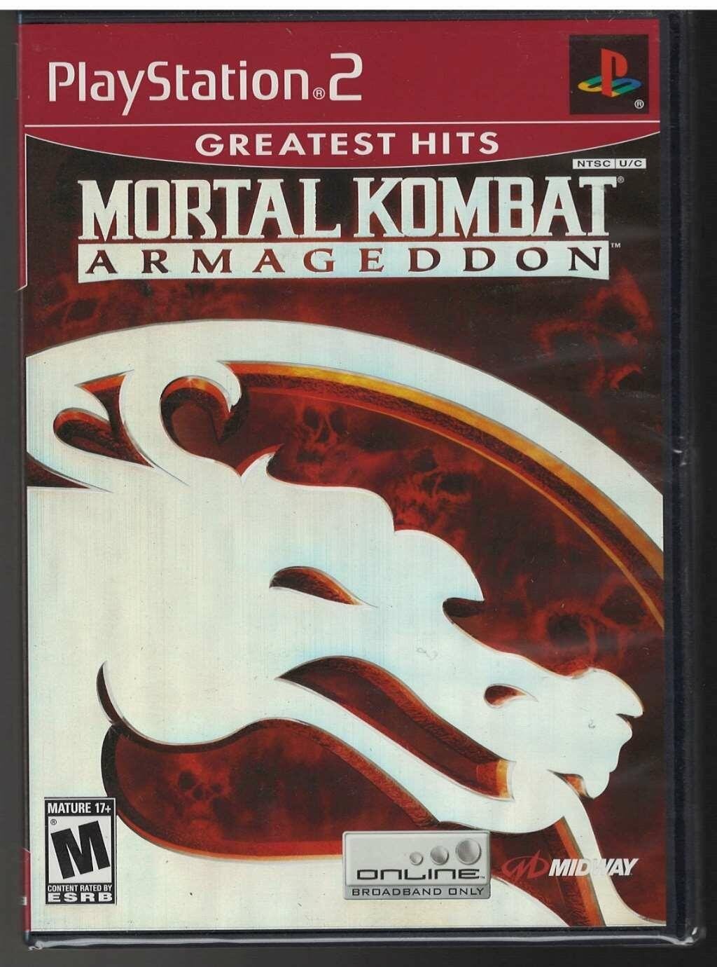 Mortal Kombat: Armageddon - PlayStation 2 北米版 PS2 プレイステーション2 海外版ソフト