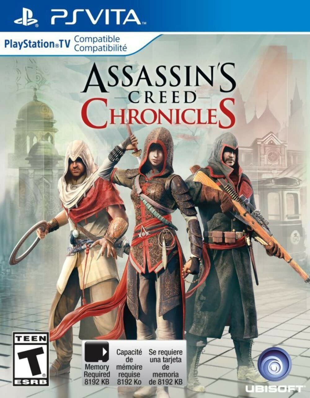 PRODUCT DETAILS 【商品情報】・商品名：Assassin's Creed Chronicles - PlayStation Vita・対応機種：PSVita（PS Vita）・仕様：北米版（NTSC-U/C）・言語：英語【コンディション】・新品未開封の海外直輸入品です。・パッケージに輸送によるスレ・小傷がある場合があります。 ■ 北米版ゲームについてのご注意（必ずお読みください） 【北米版 ゲームについてのご注意】こちらの商品は、北米版（海外仕様）のゲームソフトです。・PSVita（PS Vita）本体はリージョンフリーのため、日本国内の本体でもプレイいただけます。・ゲーム内の表示および音声は、基本的に英語です。日本語には対応していない場合があります。・オンライン機能・ダウンロードコンテンツ等は、アカウントの地域により利用できない場合があります。・海外版であることを理由とした返品・交換はお受けできません。 ■ ご注意 ・掲載画像は実物に近い色味になるよう調整しておりますが、ご利用の環境により差異が生じる場合があります。・複数店舗で在庫を共有しているため、ご注文後に在庫切れとなる場合がございます。・海外倉庫からのお取り寄せのため、発送までに数日〜2〜3週間程度かかる場合があります。 ■ 納期についてお届けの目安を必ずご確認ください。 ご注意 海外からの輸入品となります。海外輸送のため、外箱に軽微なスレ等がある場合がございますが、商品本体には影響ございません。 ※在庫状況は仕入先の在庫情報をもとに出来る限り正確に表示しておりますが、取寄せ商品のため、タイミングによりご注文後に欠品・キャンセルとなる場合がございます。