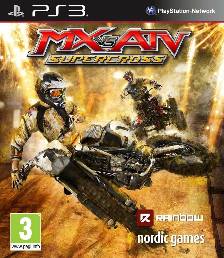 Mx vs. ATV: Supercross - PlayStation 3 北米版 PS3 プレイステーション3 海外版ソフト