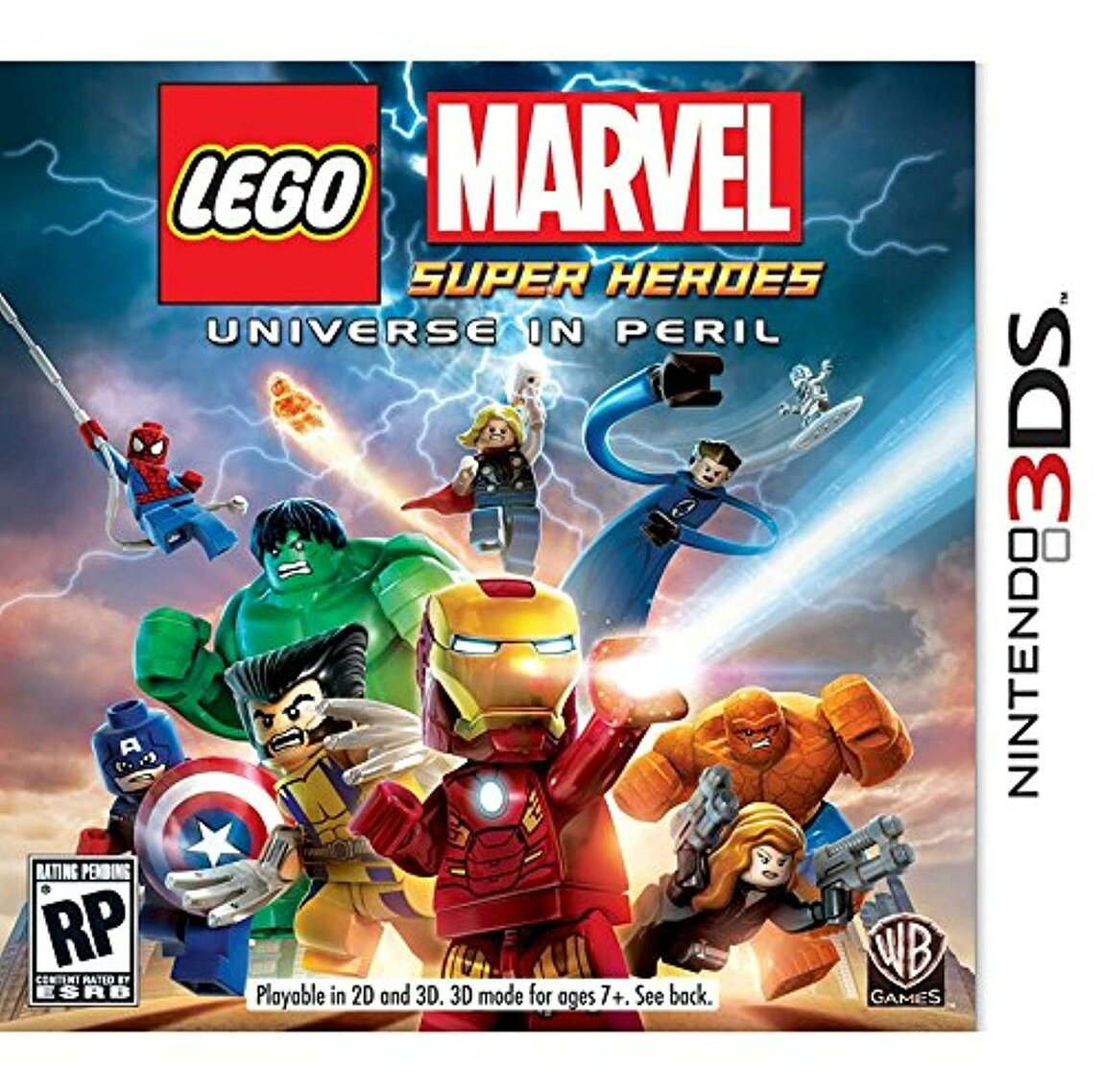 PRODUCT DETAILS 【商品情報】・商品名：LEGO Marvel Super Heroes - Nintendo 3DS・対応機種：ニンテンドー3DS（3DS）・仕様：北米版（NTSC-U/C）・言語：英語【コンディション】・新品未開封の海外直輸入品です。・パッケージに輸送によるスレ・小傷がある場合があります。 ■ 北米版ゲームについてのご注意（必ずお読みください） 【北米版 ゲームについてのご注意】こちらの商品は、海外仕様のゲームソフトです。・ニンテンドー3DS（3DS）は本体にリージョン制限があるため、日本国内の本体では通常そのままプレイすることはできません。・北米版の本体など、ソフトに対応した本体が必要です。・ゲーム内の表示および音声は、基本的に英語などの外国語です。日本語には対応していない場合があります。・映像方式や接続するテレビ・モニターによっては、正常に表示されない場合があります。・海外版であることや、お手持ちの本体で使用できないことを理由とした返品・交換はお受けできません。 ■ ご注意 ・掲載画像は実物に近い色味になるよう調整しておりますが、ご利用の環境により差異が生じる場合があります。・複数店舗で在庫を共有しているため、ご注文後に在庫切れとなる場合がございます。・海外倉庫からのお取り寄せのため、発送までに数日〜2〜3週間程度かかる場合があります。 ■ 納期についてお届けの目安を必ずご確認ください。 ご注意 海外からの輸入品となります。海外輸送のため、外箱に軽微なスレ等がある場合がございますが、商品本体には影響ございません。 ※在庫状況は仕入先の在庫情報をもとに出来る限り正確に表示しておりますが、取寄せ商品のため、タイミングによりご注文後に欠品・キャンセルとなる場合がございます。