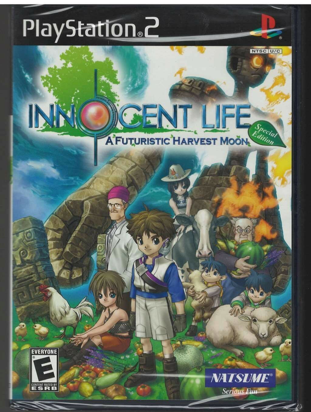 Innocent Life: A Futuristic Harvest Moon (Special Edition) - PlayStation 2 北米版 PS2 プレイステーション2 海外版ソフト