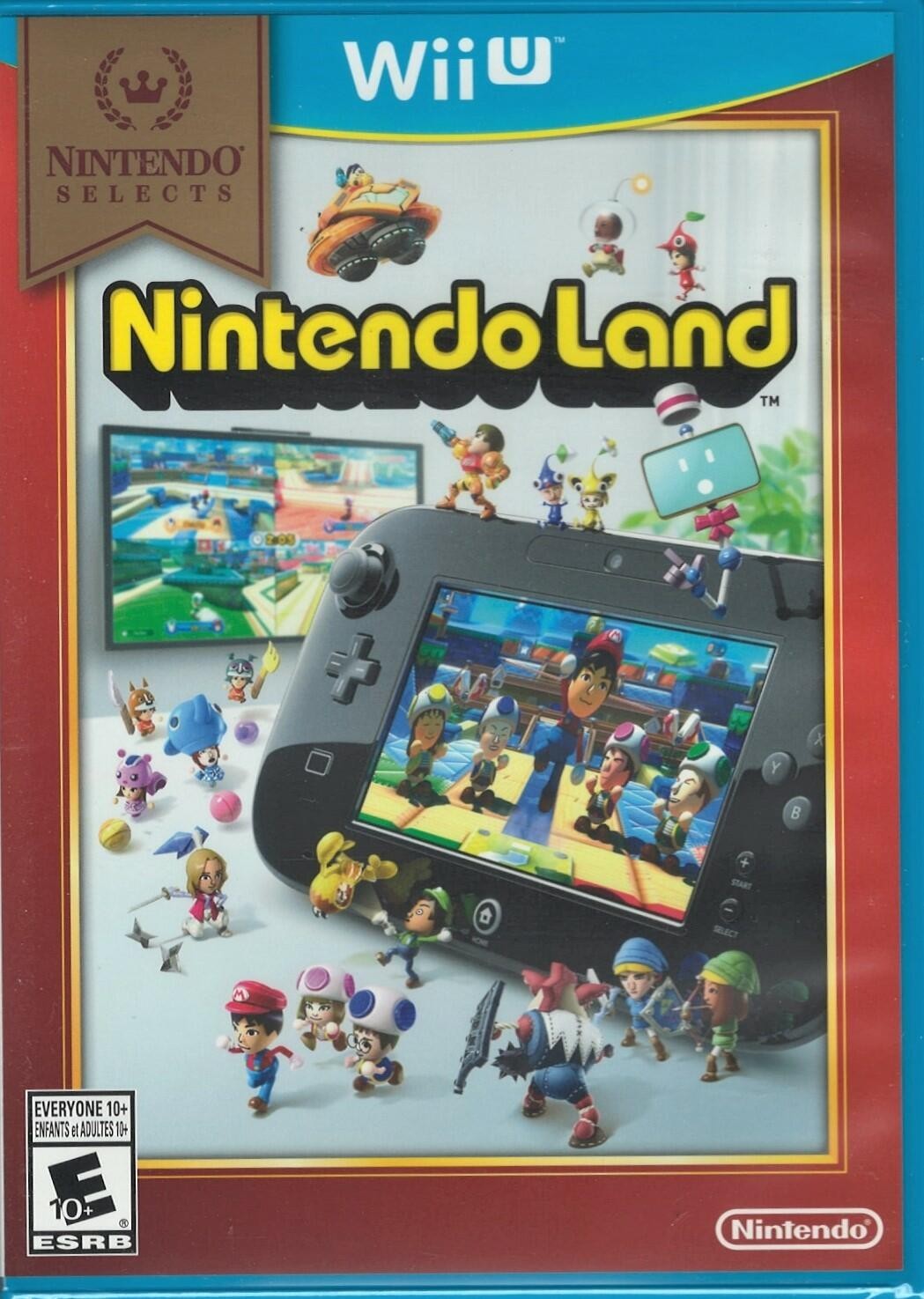 Nintendo Land (Nintendo Selects) - Nintendo Wii-U 北米版 Wii Wii 海外版ソフト