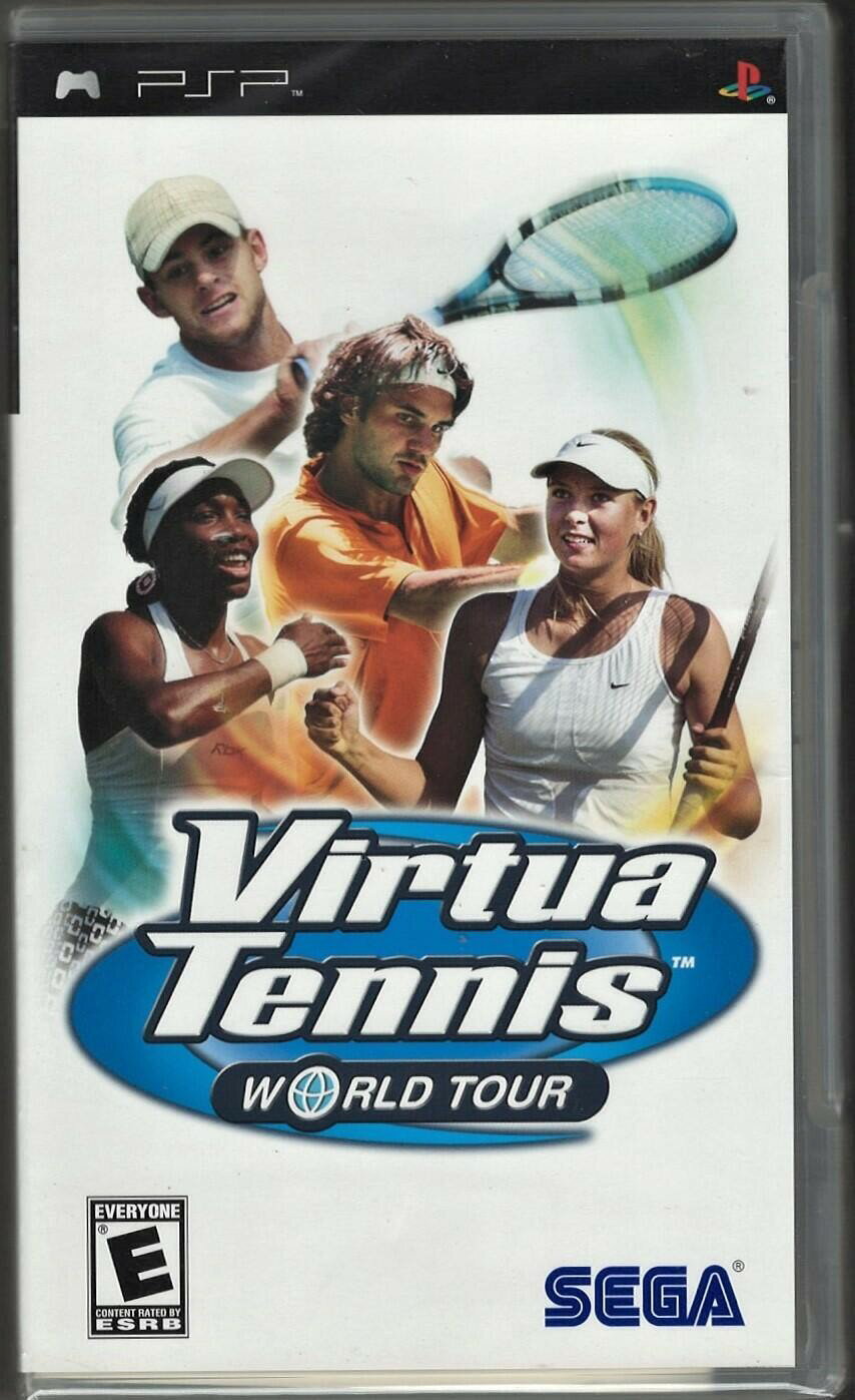 Virtua Tennis World Tour PSP (Brand New Factory Sealed US Version) Sony PSP 北米版 PSP PSP 海外版ソフト