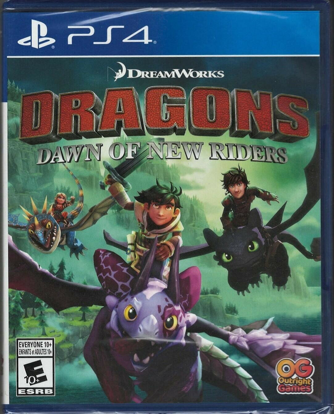 Dragons: Dawn of New Riders - PlayStation 4 北米版 PS4 プレイステーション4 海外版ソフト
