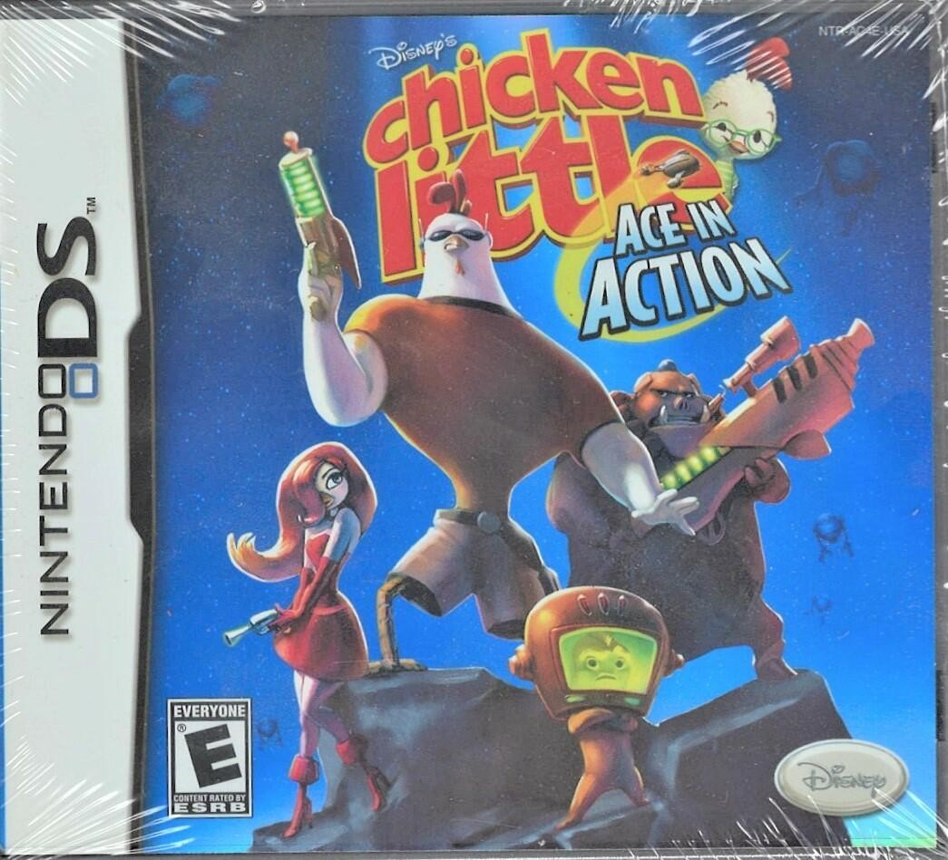 Chicken Little: Ace In Action NDS (Brand New Factory Sealed US Version) Nintendo 北米版 DS ニンテンドーDS 海外版ソフト