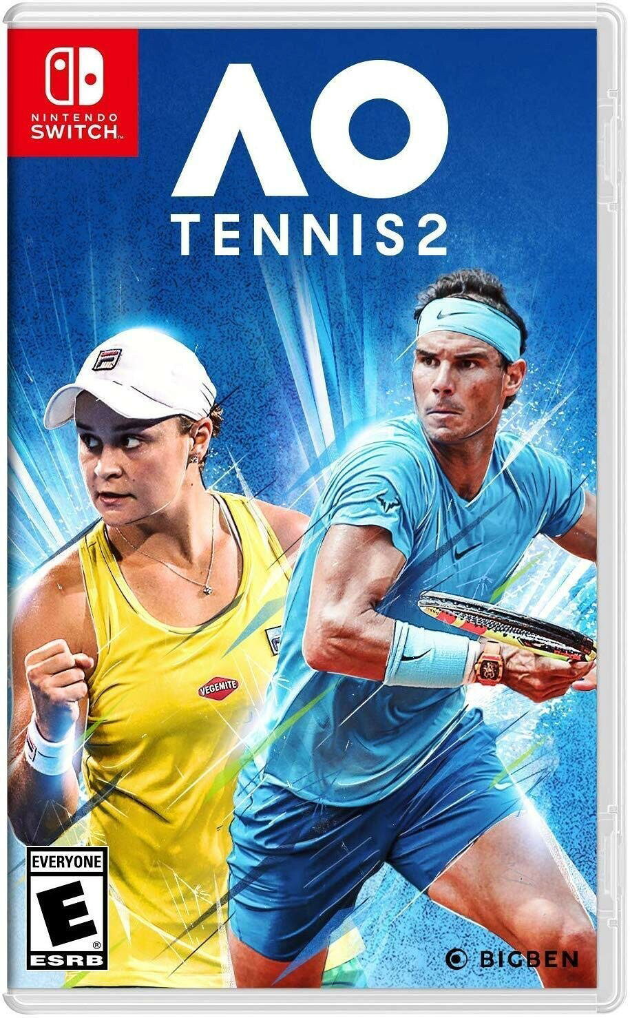 PRODUCT DETAILS 【商品情報】・商品名：Ao Tennis 2 - Nintendo Switch・対応機種：ニンテンドースイッチ（Switch）・仕様：北米版（NTSC-U/C）・言語：英語【コンディション】・新品未開封の海外直輸入品です。・パッケージに輸送によるスレ・小傷がある場合があります。 ■ 北米版ゲームについてのご注意（必ずお読みください） 【北米版 ゲームについてのご注意】こちらの商品は、北米版（海外仕様）のゲームソフトです。・ニンテンドースイッチ（Switch）本体はリージョンフリーのため、日本国内の本体でもプレイいただけます。・ゲーム内の表示および音声は、基本的に英語です。日本語には対応していない場合があります。・オンライン機能・ダウンロードコンテンツ等は、アカウントの地域により利用できない場合があります。・海外版であることを理由とした返品・交換はお受けできません。 ■ ご注意 ・掲載画像は実物に近い色味になるよう調整しておりますが、ご利用の環境により差異が生じる場合があります。・複数店舗で在庫を共有しているため、ご注文後に在庫切れとなる場合がございます。・海外倉庫からのお取り寄せのため、発送までに数日〜2〜3週間程度かかる場合があります。 ■ 納期についてお届けの目安を必ずご確認ください。 ご注意 海外からの輸入品となります。海外輸送のため、外箱に軽微なスレ等がある場合がございますが、商品本体には影響ございません。 ※在庫状況は仕入先の在庫情報をもとに出来る限り正確に表示しておりますが、取寄せ商品のため、タイミングによりご注文後に欠品・キャンセルとなる場合がございます。