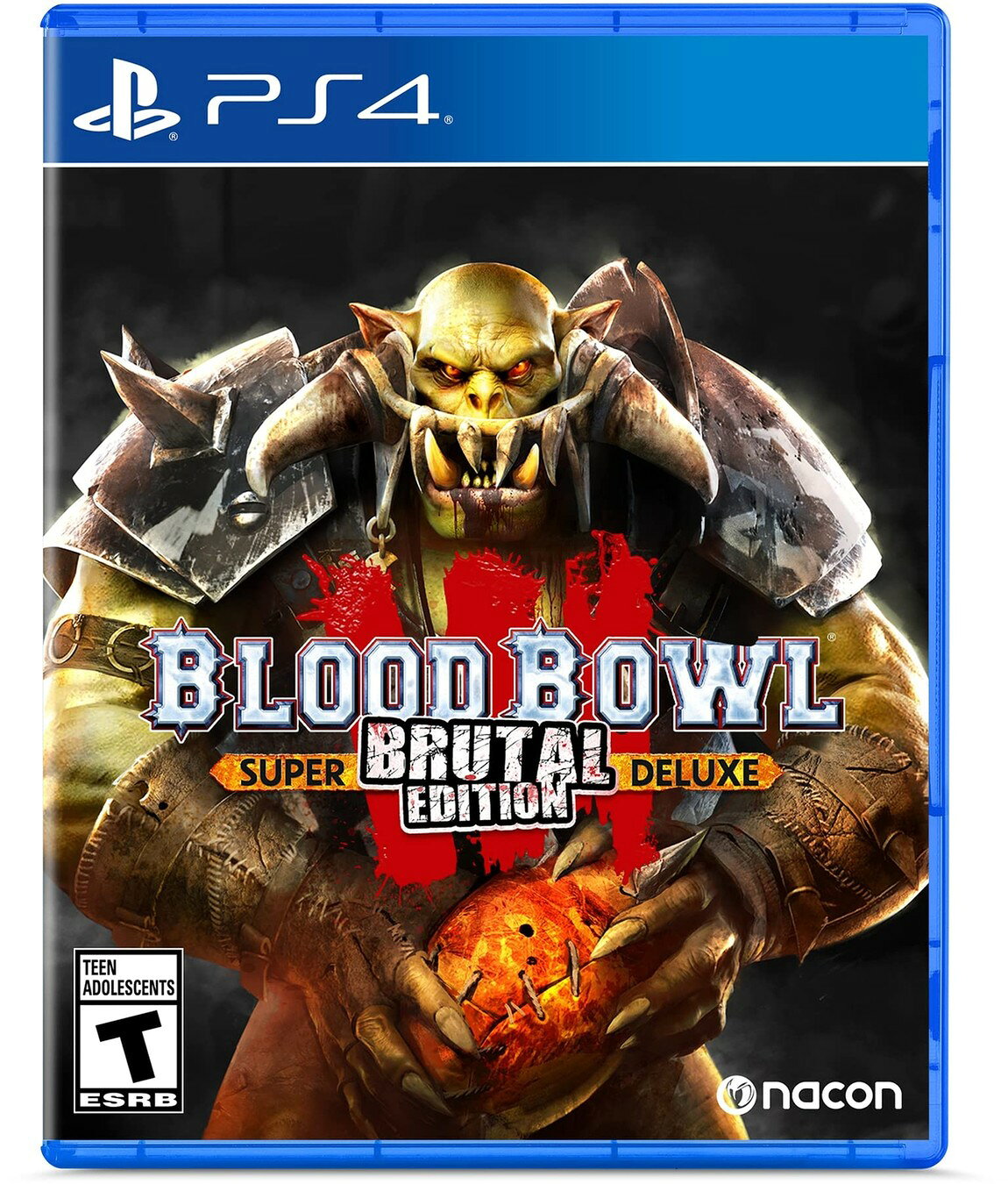 PRODUCT DETAILS 【商品情報】・商品名：Blood Bowl 3: Brutal Edition - PlayStation 4・対応機種：プレイステーション4（PS4）・仕様：北米版（NTSC-U/C）・言語：英語【コンディション】・新品未開封の海外直輸入品です。・パッケージに輸送によるスレ・小傷がある場合があります。 ■ 北米版ゲームについてのご注意（必ずお読みください） 【北米版 ゲームについてのご注意】こちらの商品は、北米版（海外仕様）のゲームソフトです。・プレイステーション4（PS4）本体はリージョンフリーのため、日本国内の本体でもプレイいただけます。・ゲーム内の表示および音声は、基本的に英語です。日本語には対応していない場合があります。・オンライン機能・ダウンロードコンテンツ等は、アカウントの地域により利用できない場合があります。・海外版であることを理由とした返品・交換はお受けできません。 ■ ご注意 ・掲載画像は実物に近い色味になるよう調整しておりますが、ご利用の環境により差異が生じる場合があります。・複数店舗で在庫を共有しているため、ご注文後に在庫切れとなる場合がございます。・海外倉庫からのお取り寄せのため、発送までに数日〜2〜3週間程度かかる場合があります。 ■ 納期についてお届けの目安を必ずご確認ください。 ご注意 海外からの輸入品となります。海外輸送のため、外箱に軽微なスレ等がある場合がございますが、商品本体には影響ございません。 ※在庫状況は仕入先の在庫情報をもとに出来る限り正確に表示しておりますが、取寄せ商品のため、タイミングによりご注文後に欠品・キャンセルとなる場合がございます。