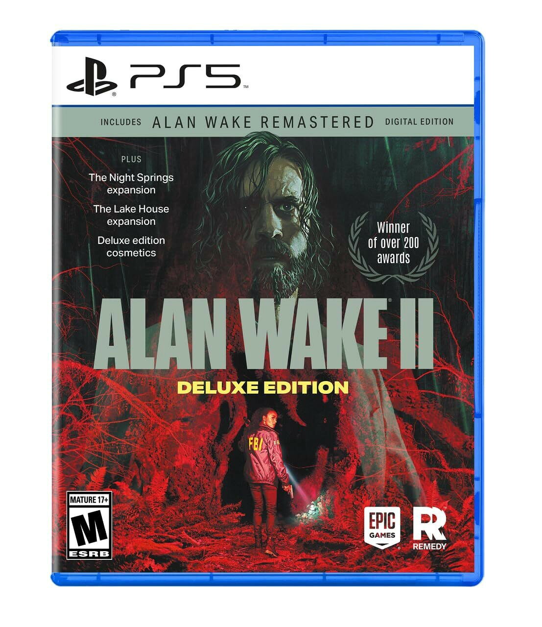 Alan Wake 2 Deluxe Edition - PlayStation 5 北米版 PS5 プレイステーション5 海外版ソフト
