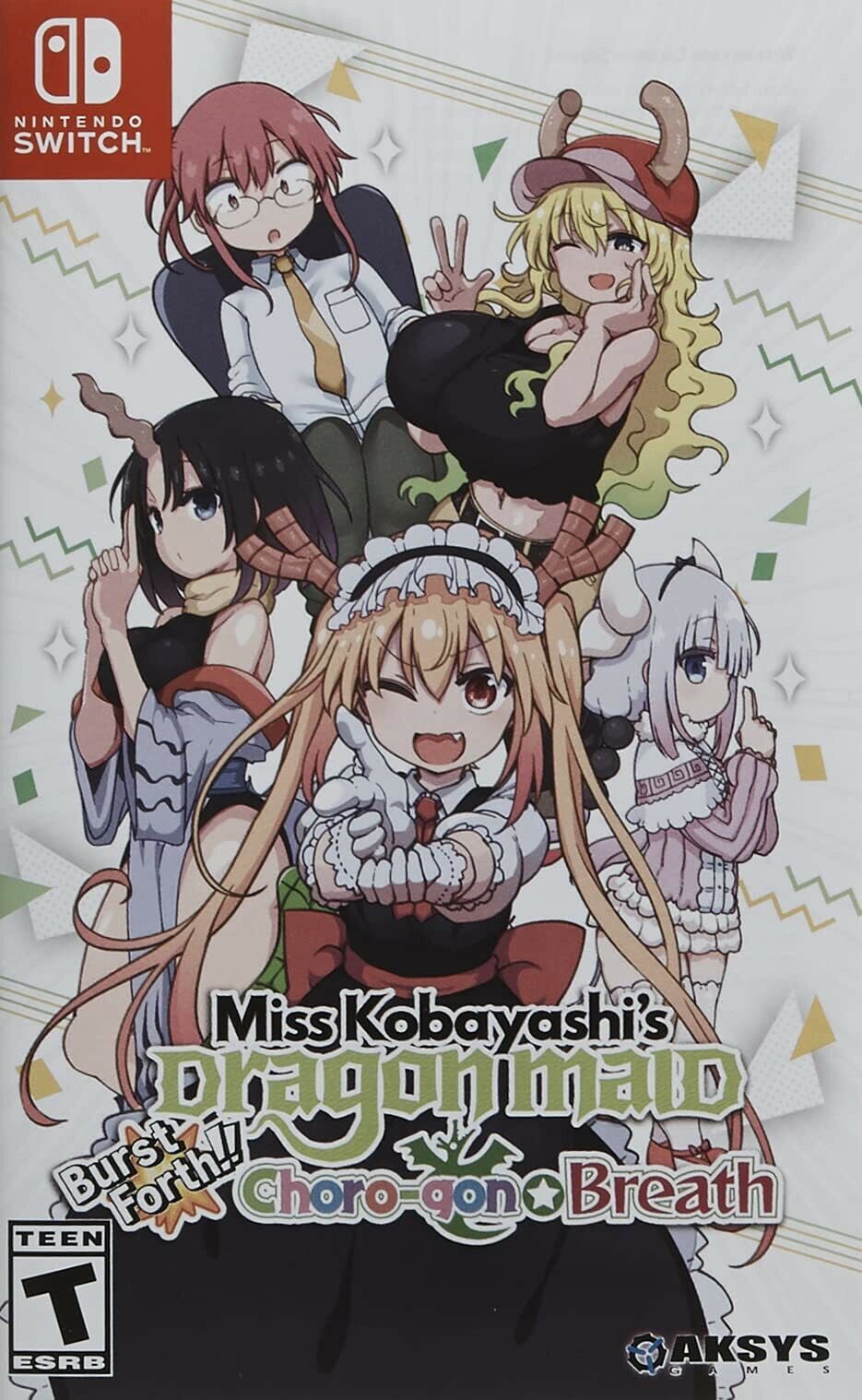 Miss Kobayashi's Dragon Maid: Burst Forth!! Choro-gon Breath - Nintendo Switch 北米版 Switch ニンテンドースイッチ 海外版ソフト