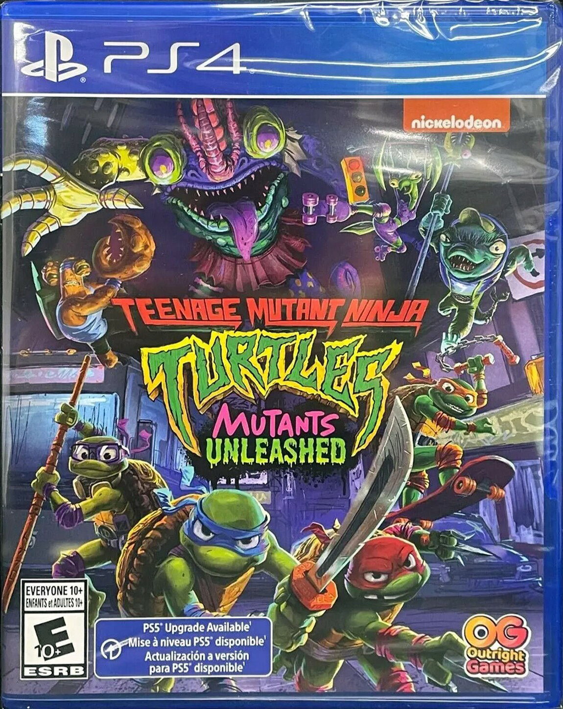 Teenage Mutant Ninja Turtles: Mutants Unleashed - PlayStation 4 北米版 PS4 プレイステーション4 海外版ソフト