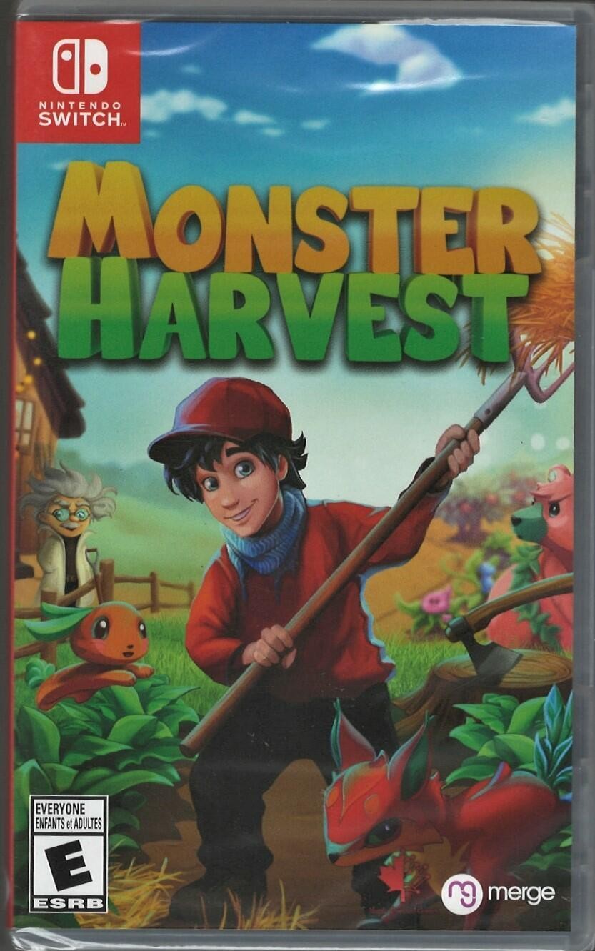 Monster Harvest NSW (Brand New Factory Sealed US Version) Nintendo Switch,Ninten 北米版 Switch ニンテンドースイッチ 海外版ソフト