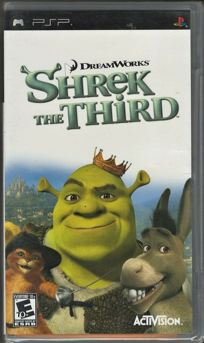 Shrek the Third - PlayStation Portable 北米版 PSP PSP 海外版ソフト
