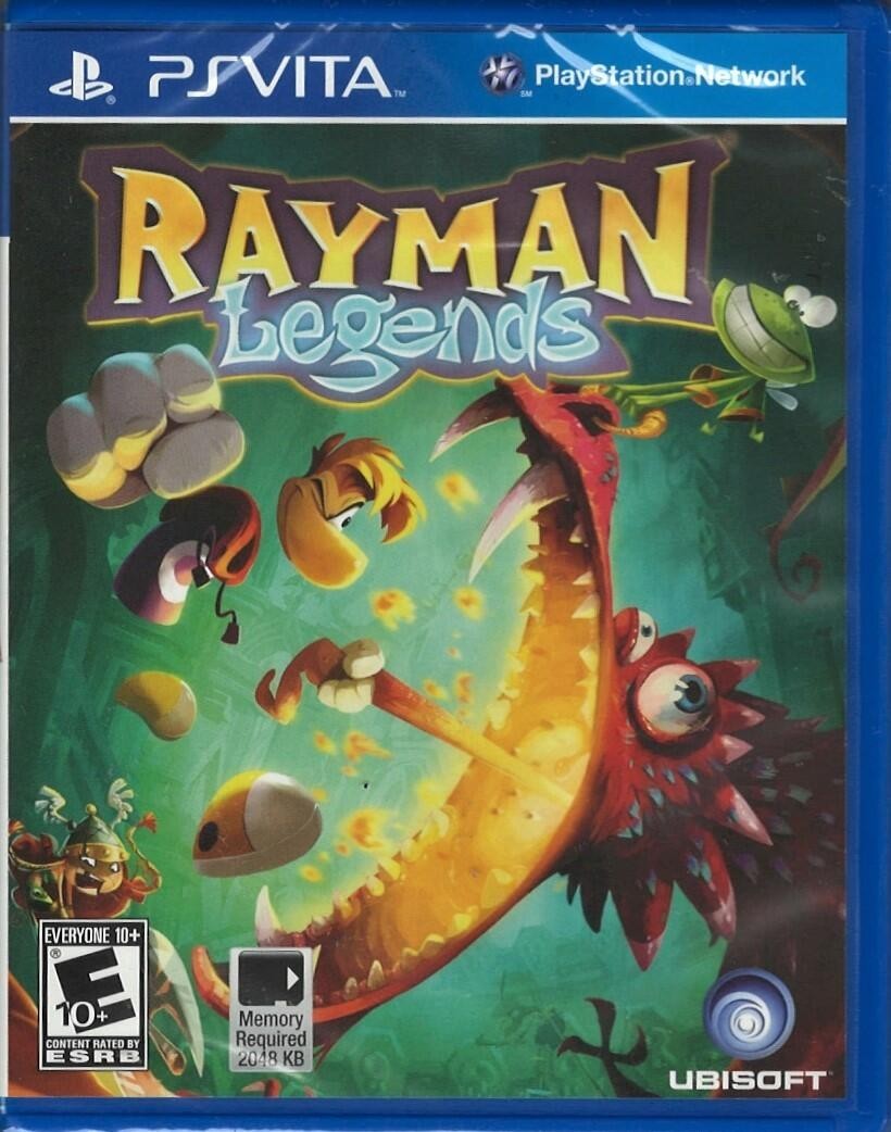 Rayman Legends - PlayStation Vita 北米版 PS Vita PSVita 海外版ソフト