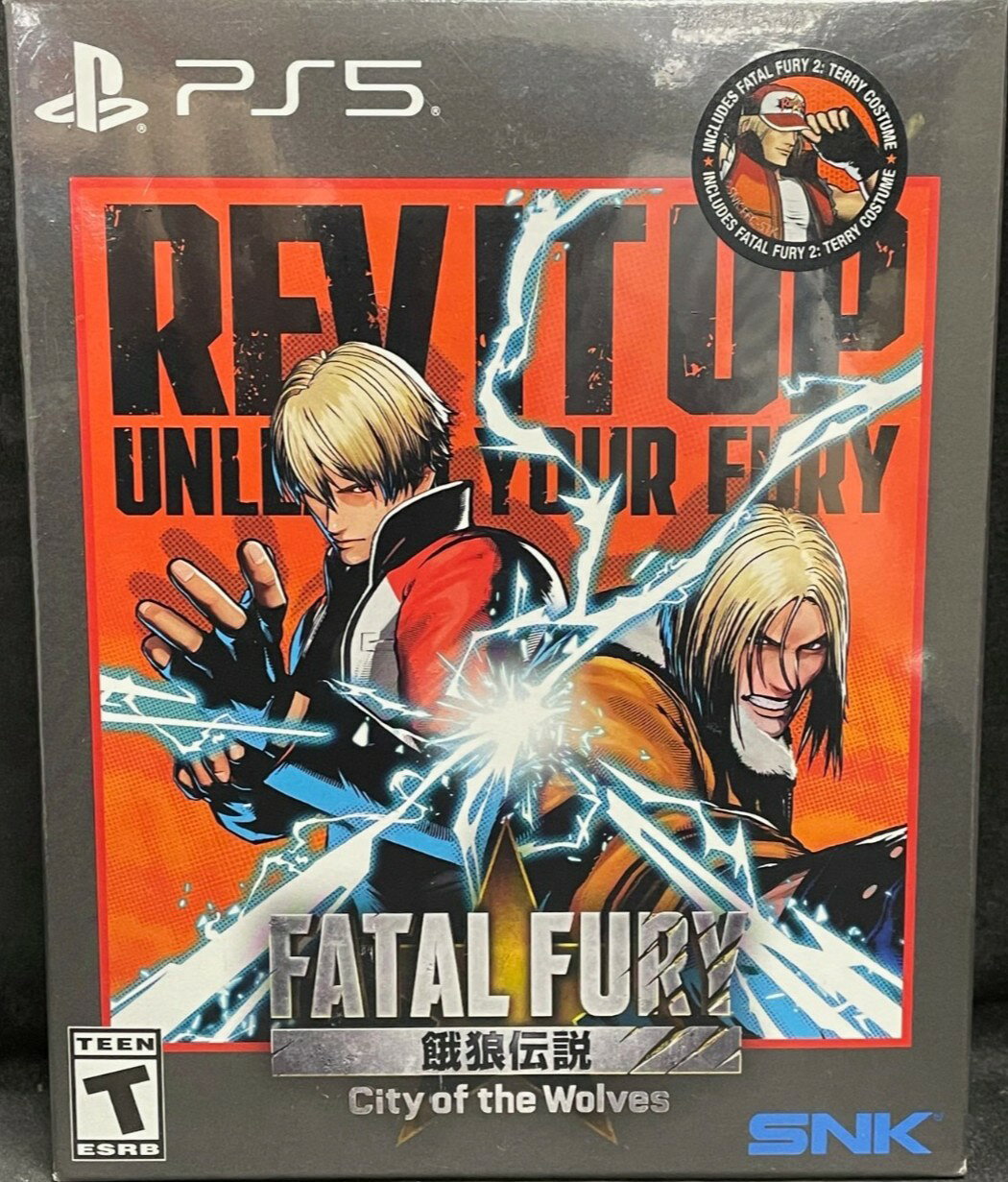 Fatal Fury: City Of The Wolves Deluxe Edition - Playstation 5 北米版 PS5 プレイステーション5 海外版ソフト