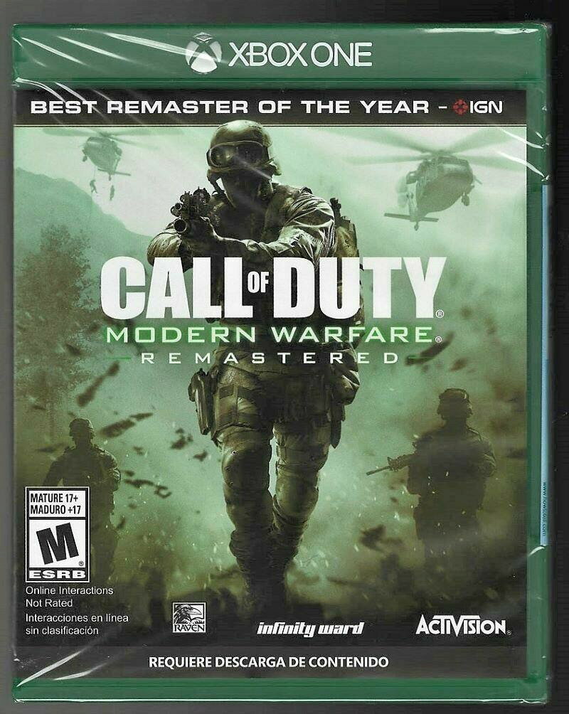 Call of Duty: Modern Warfare Remastered (LATAM) Xbox One (Brand New Factory Seal 北米版 Xbox One Xbox One 海外版ソフト