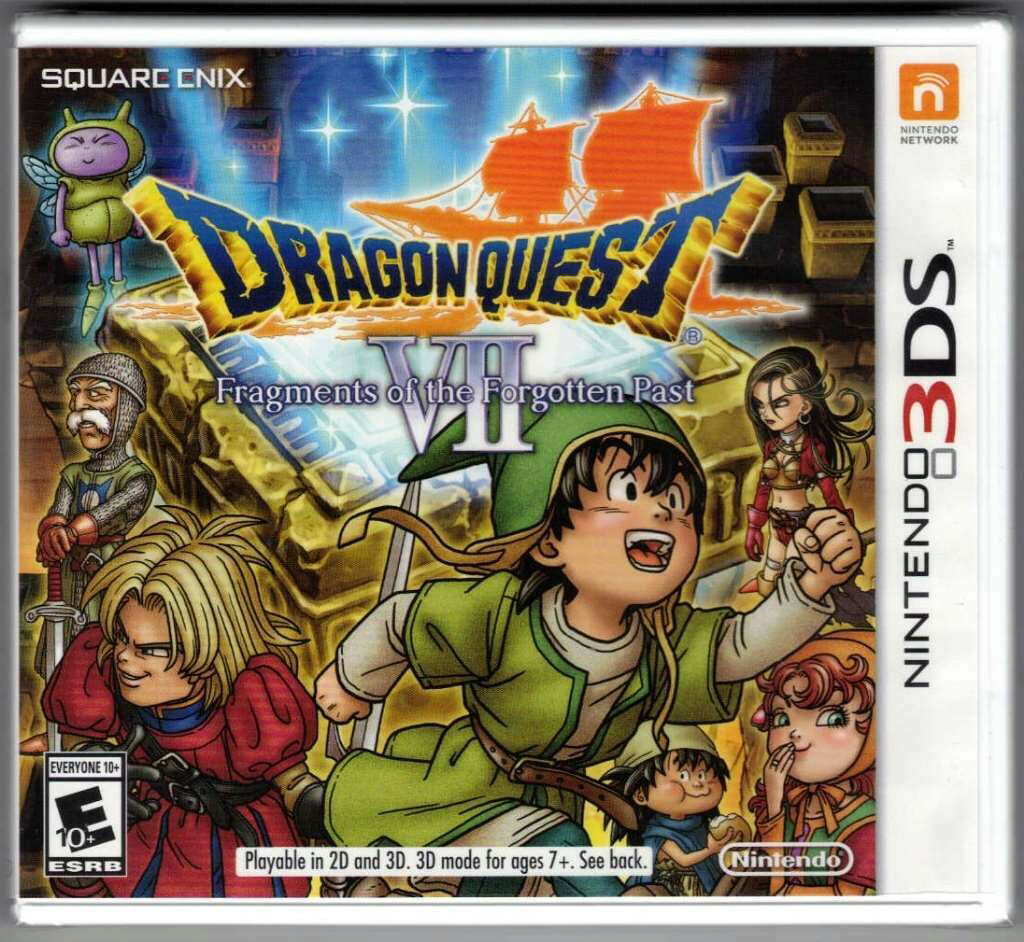 PRODUCT DETAILS 【商品情報】・商品名：Dragon Quest VII: Fragments of the Forgotten Past - Nintendo 3DS・対応機種：ニンテンドー3DS（3DS）・仕様：北米版（NTSC-U/C）・言語：英語【コンディション】・新品未開封の海外直輸入品です。・パッケージに輸送によるスレ・小傷がある場合があります。 ■ 北米版ゲームについてのご注意（必ずお読みください） 【北米版 ゲームについてのご注意】こちらの商品は、海外仕様のゲームソフトです。・ニンテンドー3DS（3DS）は本体にリージョン制限があるため、日本国内の本体では通常そのままプレイすることはできません。・北米版の本体など、ソフトに対応した本体が必要です。・ゲーム内の表示および音声は、基本的に英語などの外国語です。日本語には対応していない場合があります。・映像方式や接続するテレビ・モニターによっては、正常に表示されない場合があります。・海外版であることや、お手持ちの本体で使用できないことを理由とした返品・交換はお受けできません。 ■ ご注意 ・掲載画像は実物に近い色味になるよう調整しておりますが、ご利用の環境により差異が生じる場合があります。・複数店舗で在庫を共有しているため、ご注文後に在庫切れとなる場合がございます。・海外倉庫からのお取り寄せのため、発送までに数日〜2〜3週間程度かかる場合があります。 ■ 納期についてお届けの目安を必ずご確認ください。 ご注意 海外からの輸入品となります。海外輸送のため、外箱に軽微なスレ等がある場合がございますが、商品本体には影響ございません。 ※在庫状況は仕入先の在庫情報をもとに出来る限り正確に表示しておりますが、取寄せ商品のため、タイミングによりご注文後に欠品・キャンセルとなる場合がございます。