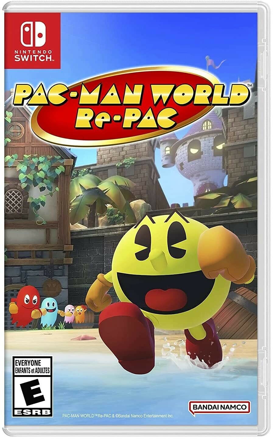 PRODUCT DETAILS 【商品情報】・商品名：Pac-Man World Re-Pac - Nintendo Switch・対応機種：ニンテンドースイッチ（Switch）・仕様：北米版（NTSC-U/C）・言語：英語【コンディション】・新品未開封の海外直輸入品です。・パッケージに輸送によるスレ・小傷がある場合があります。 ■ 北米版ゲームについてのご注意（必ずお読みください） 【北米版 ゲームについてのご注意】こちらの商品は、北米版（海外仕様）のゲームソフトです。・ニンテンドースイッチ（Switch）本体はリージョンフリーのため、日本国内の本体でもプレイいただけます。・ゲーム内の表示および音声は、基本的に英語です。日本語には対応していない場合があります。・オンライン機能・ダウンロードコンテンツ等は、アカウントの地域により利用できない場合があります。・海外版であることを理由とした返品・交換はお受けできません。 ■ ご注意 ・掲載画像は実物に近い色味になるよう調整しておりますが、ご利用の環境により差異が生じる場合があります。・複数店舗で在庫を共有しているため、ご注文後に在庫切れとなる場合がございます。・海外倉庫からのお取り寄せのため、発送までに数日〜2〜3週間程度かかる場合があります。 ■ 納期についてお届けの目安を必ずご確認ください。 ご注意 海外からの輸入品となります。海外輸送のため、外箱に軽微なスレ等がある場合がございますが、商品本体には影響ございません。 ※在庫状況は仕入先の在庫情報をもとに出来る限り正確に表示しておりますが、取寄せ商品のため、タイミングによりご注文後に欠品・キャンセルとなる場合がございます。