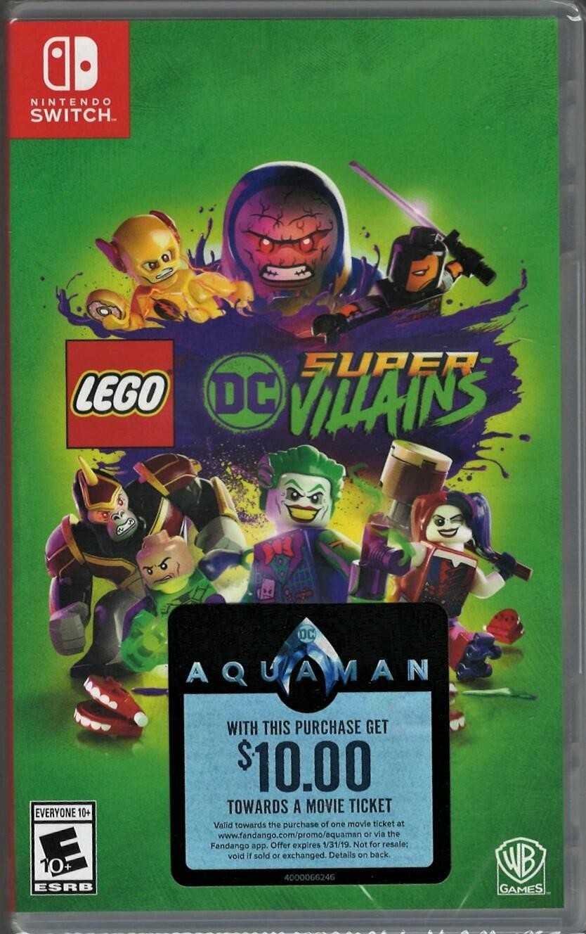 PRODUCT DETAILS 【商品情報】・商品名：LEGO DC Super-Villains NSW (Brand New Factory Sealed US Version) Nintendo Switch・対応機種：ニンテンドースイッチ（Switch）・仕様：北米版（NTSC-U/C）・言語：英語【コンディション】・新品未開封の海外直輸入品です。・パッケージに輸送によるスレ・小傷がある場合があります。 ■ 北米版ゲームについてのご注意（必ずお読みください） 【北米版 ゲームについてのご注意】こちらの商品は、北米版（海外仕様）のゲームソフトです。・ニンテンドースイッチ（Switch）本体はリージョンフリーのため、日本国内の本体でもプレイいただけます。・ゲーム内の表示および音声は、基本的に英語です。日本語には対応していない場合があります。・オンライン機能・ダウンロードコンテンツ等は、アカウントの地域により利用できない場合があります。・海外版であることを理由とした返品・交換はお受けできません。 ■ ご注意 ・掲載画像は実物に近い色味になるよう調整しておりますが、ご利用の環境により差異が生じる場合があります。・複数店舗で在庫を共有しているため、ご注文後に在庫切れとなる場合がございます。・海外倉庫からのお取り寄せのため、発送までに数日〜2〜3週間程度かかる場合があります。 ■ 納期についてお届けの目安を必ずご確認ください。 ご注意 海外からの輸入品となります。海外輸送のため、外箱に軽微なスレ等がある場合がございますが、商品本体には影響ございません。 ※在庫状況は仕入先の在庫情報をもとに出来る限り正確に表示しておりますが、取寄せ商品のため、タイミングによりご注文後に欠品・キャンセルとなる場合がございます。