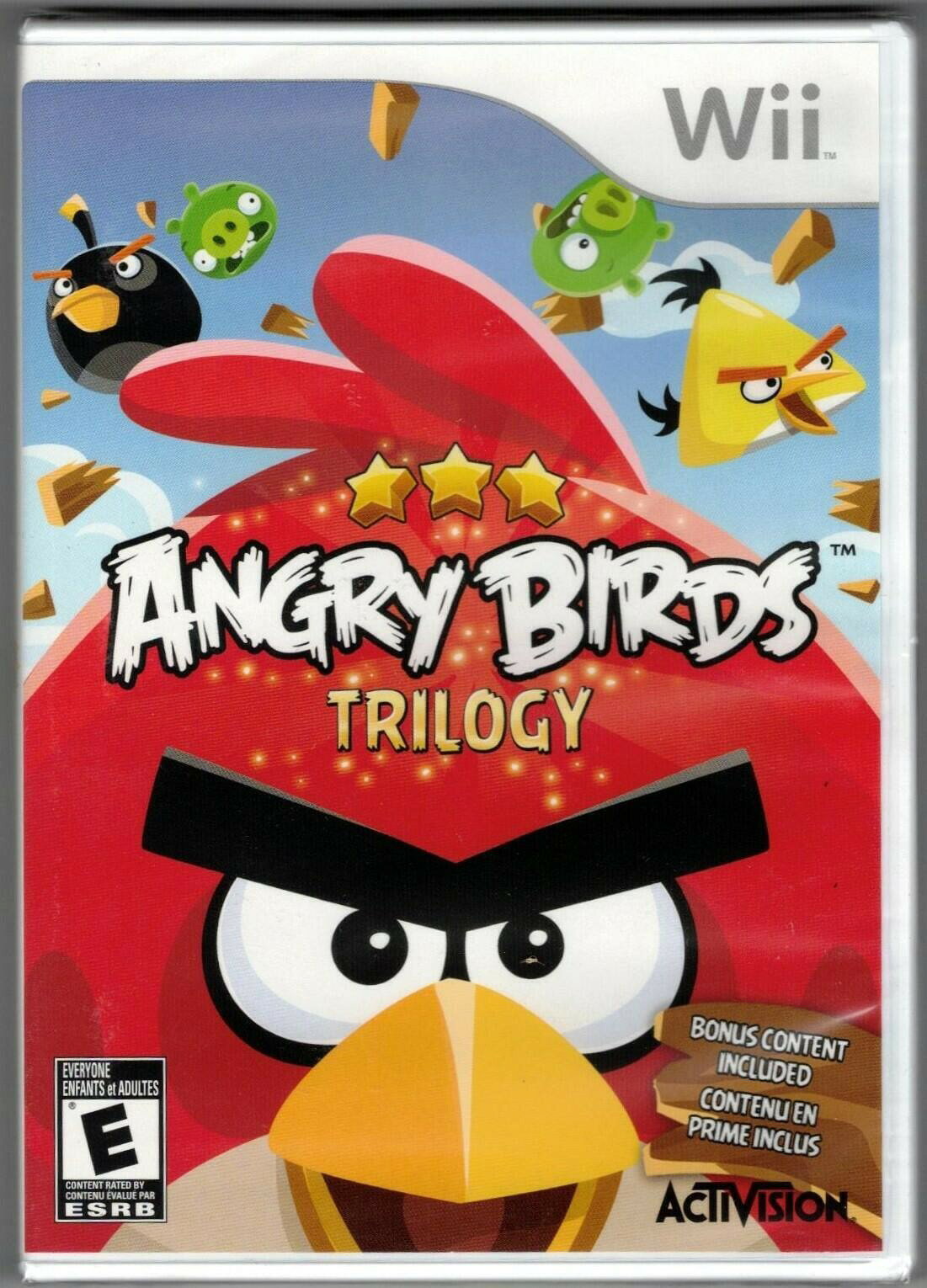 PRODUCT DETAILS 【商品情報】・商品名：Angry Birds Trilogy WII (Brand New Factory Sealed US Version) Nintendo Wii, Nint・対応機種：Wii（Wii）・仕様：北米版（NTSC-U/C）・言語：英語【コンディション】・新品未開封の海外直輸入品です。・パッケージに輸送によるスレ・小傷がある場合があります。 ■ 北米版ゲームについてのご注意（必ずお読みください） 【北米版 ゲームについてのご注意】こちらの商品は、海外仕様のゲームソフトです。・Wii（Wii）は本体にリージョン制限があるため、日本国内の本体では通常そのままプレイすることはできません。・北米版の本体など、ソフトに対応した本体が必要です。・ゲーム内の表示および音声は、基本的に英語などの外国語です。日本語には対応していない場合があります。・映像方式や接続するテレビ・モニターによっては、正常に表示されない場合があります。・海外版であることや、お手持ちの本体で使用できないことを理由とした返品・交換はお受けできません。 ■ ご注意 ・掲載画像は実物に近い色味になるよう調整しておりますが、ご利用の環境により差異が生じる場合があります。・複数店舗で在庫を共有しているため、ご注文後に在庫切れとなる場合がございます。・海外倉庫からのお取り寄せのため、発送までに数日〜2〜3週間程度かかる場合があります。 ■ 納期についてお届けの目安を必ずご確認ください。 ご注意 海外からの輸入品となります。海外輸送のため、外箱に軽微なスレ等がある場合がございますが、商品本体には影響ございません。 ※在庫状況は仕入先の在庫情報をもとに出来る限り正確に表示しておりますが、取寄せ商品のため、タイミングによりご注文後に欠品・キャンセルとなる場合がございます。