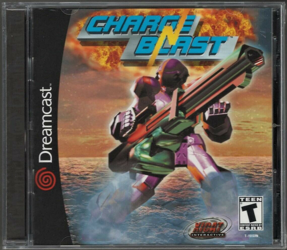 Charge & Blast DC (Brand New Factory Sealed US Version) Sega Dreamcast 北米版 Dreamcast ドリームキャスト 海外版ソフト