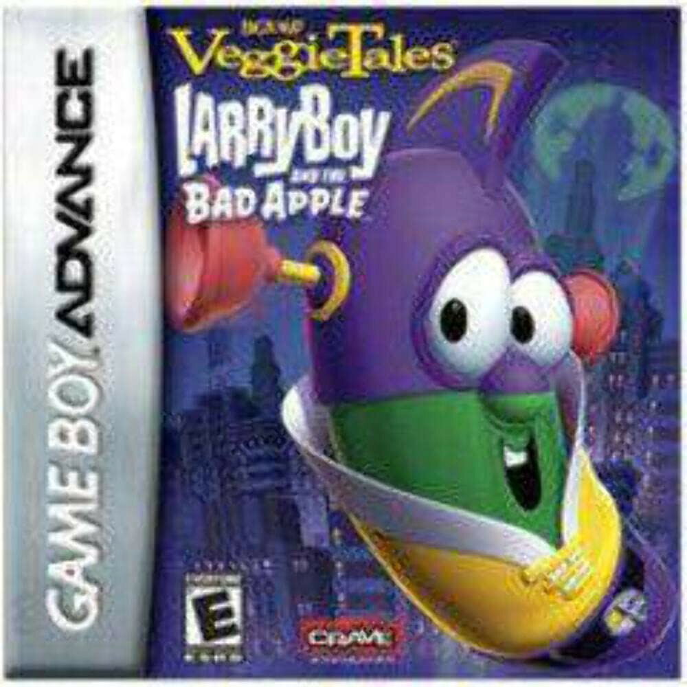 Larry Boy And The Bad Apple - Game Boy Advance 北米版 GBA ゲームボーイアドバンス 海外版ソフト